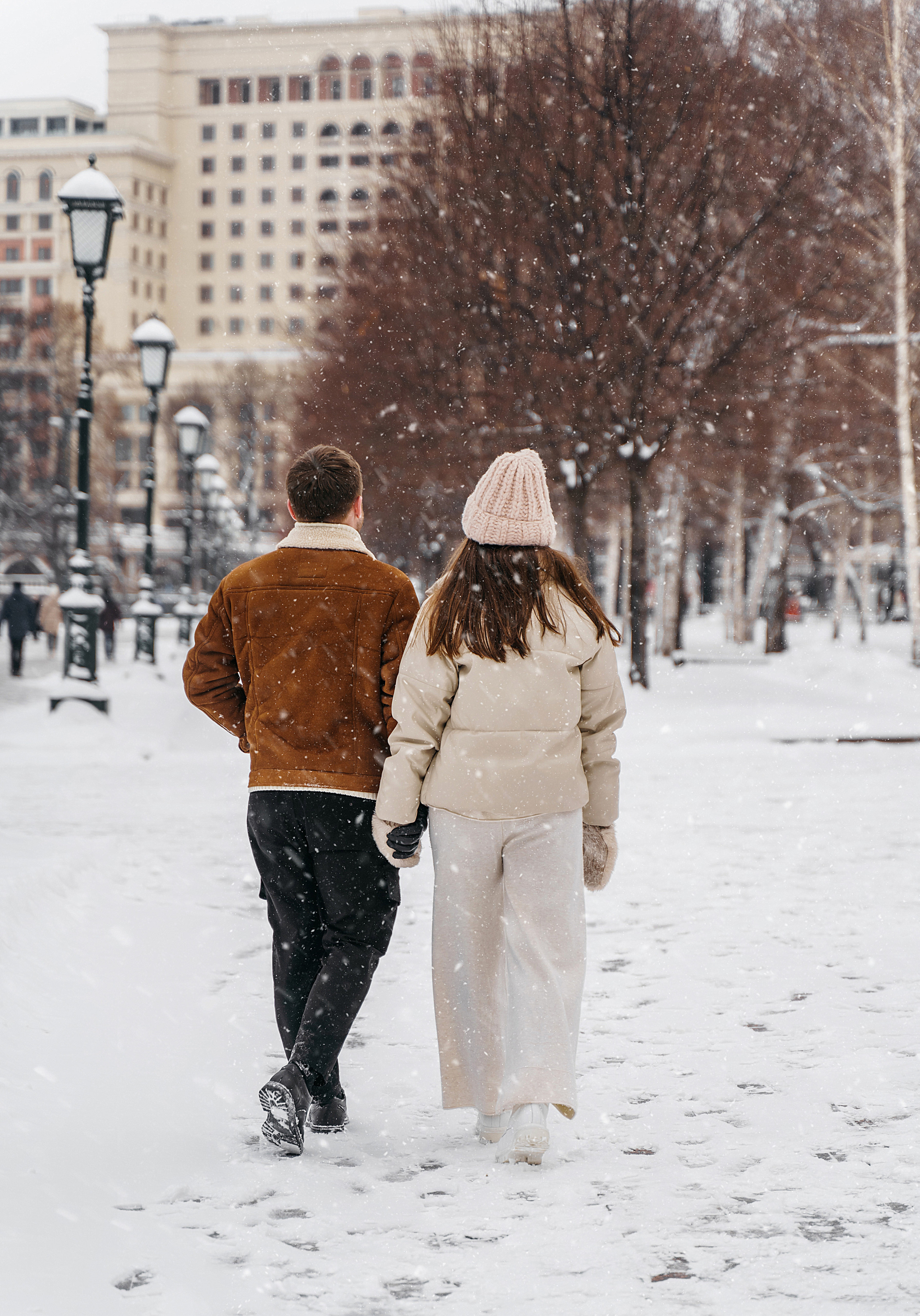 Зимняя love storу ГУМ. Свадебный фотограф