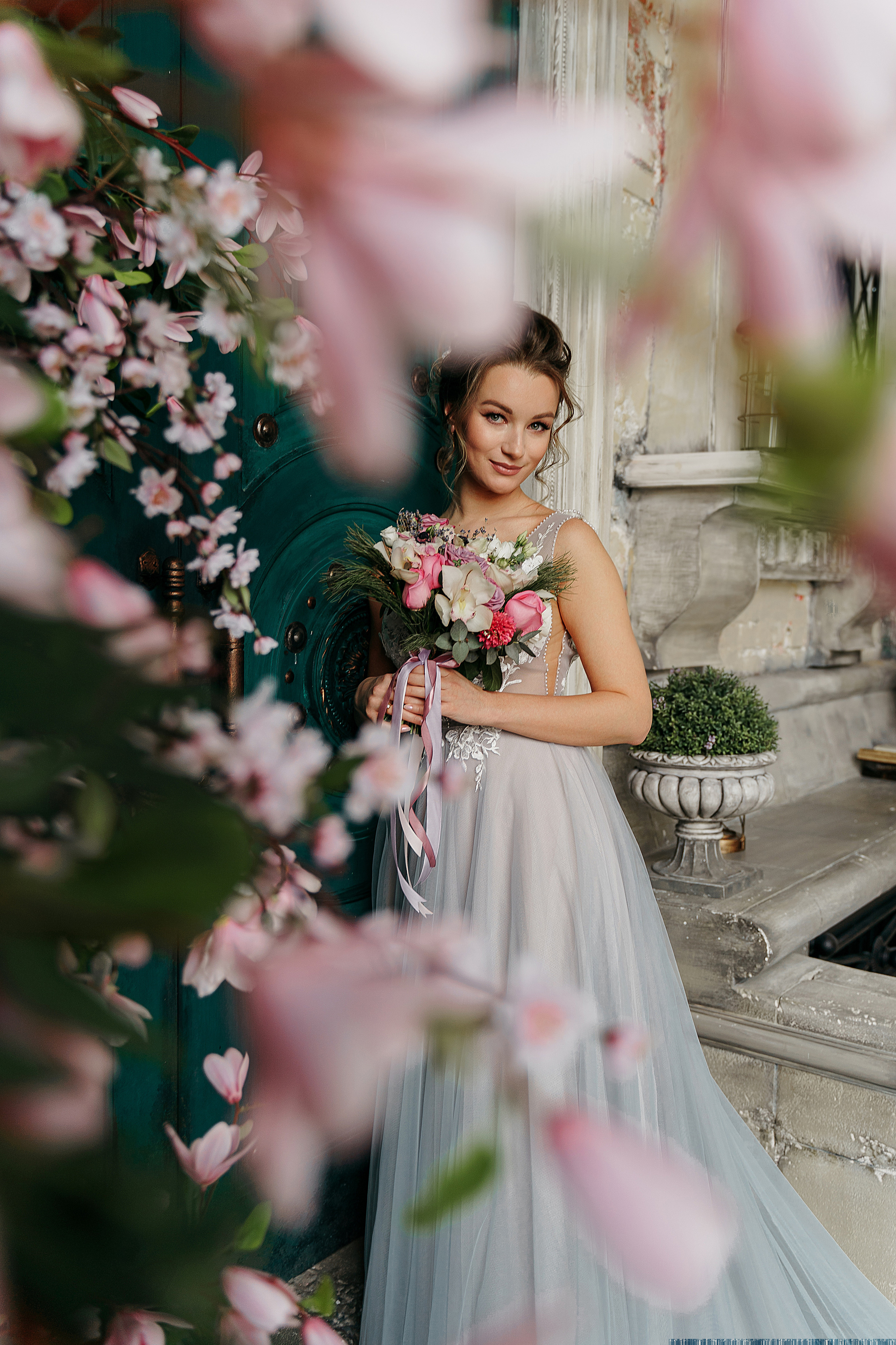 Свадебная фотосессия в студии. Свадебный фотограф