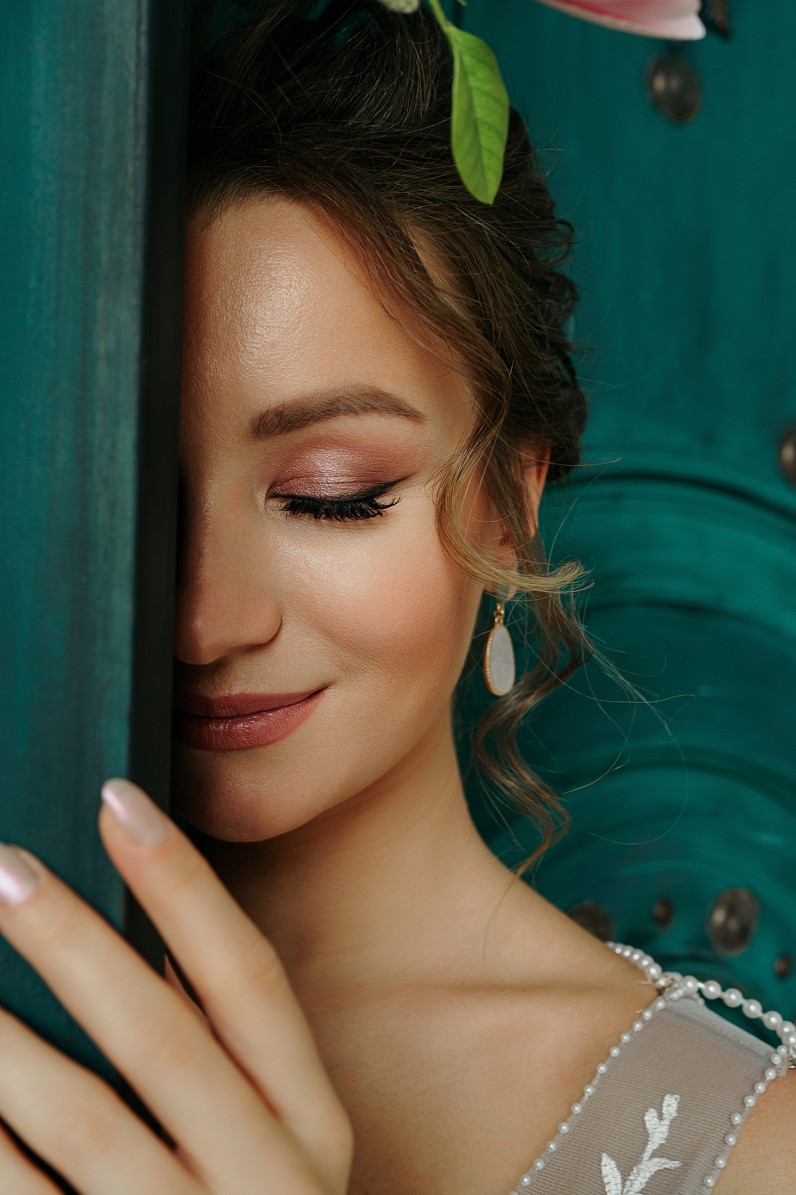 Свадебная фотосессия в студии. Свадебный фотограф