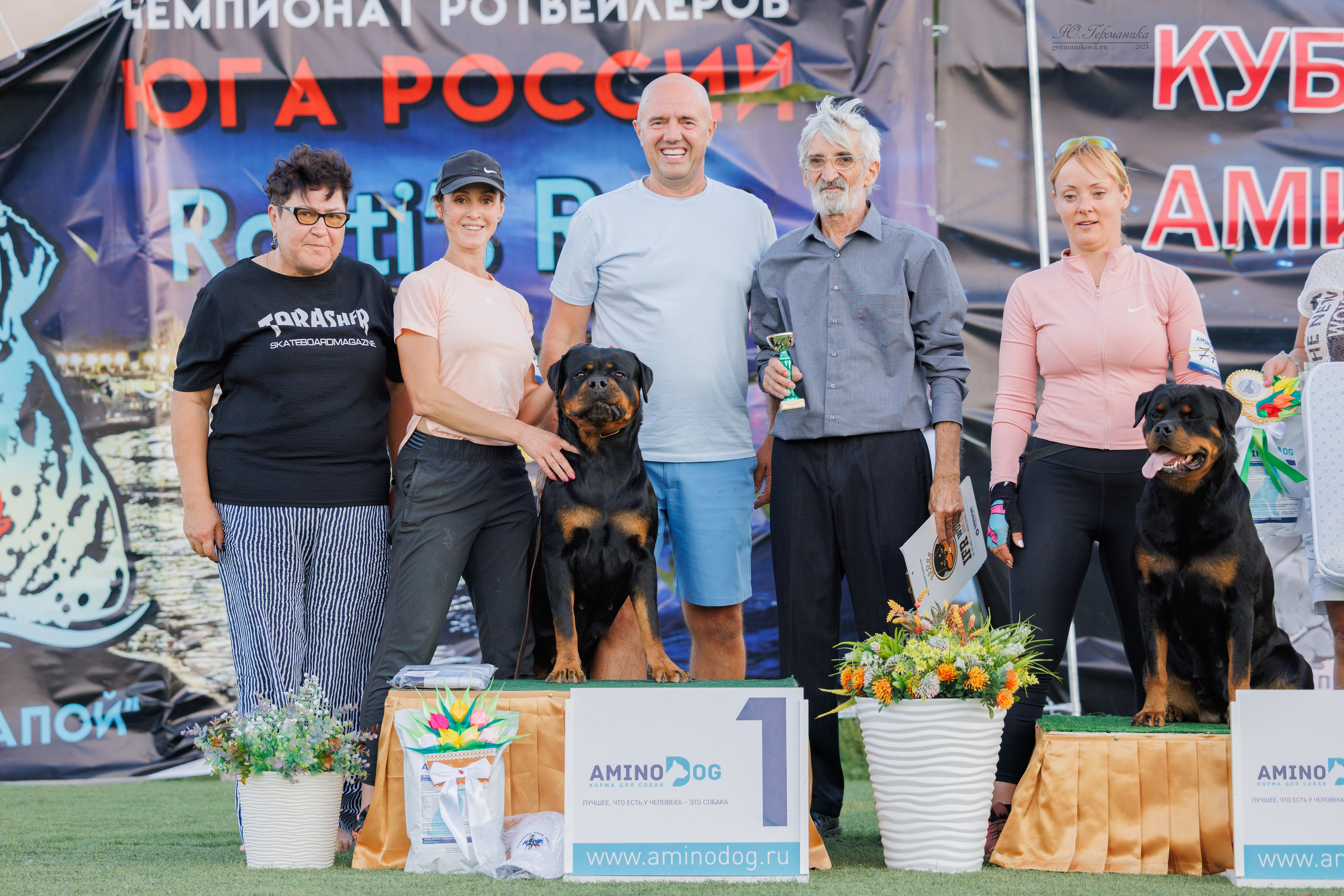 Анапа ротвейлеры 14-15.09.2024. Фотограф-анималист Юлия Германика