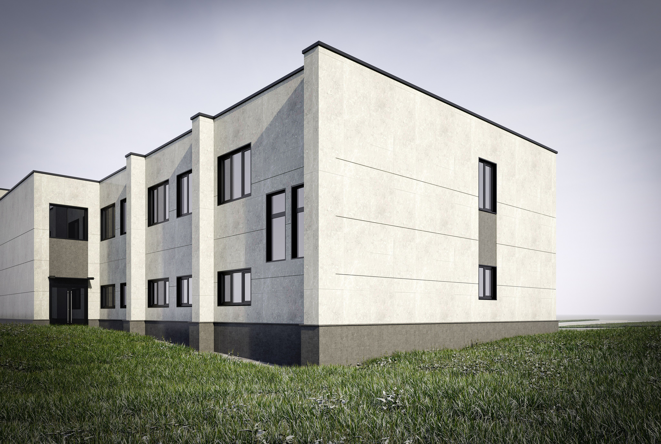 Проект отделки фасадов, МО, Островцы. Дизайн интерьера и экстерьера в Санкт-Петербурге Яна Емельянова