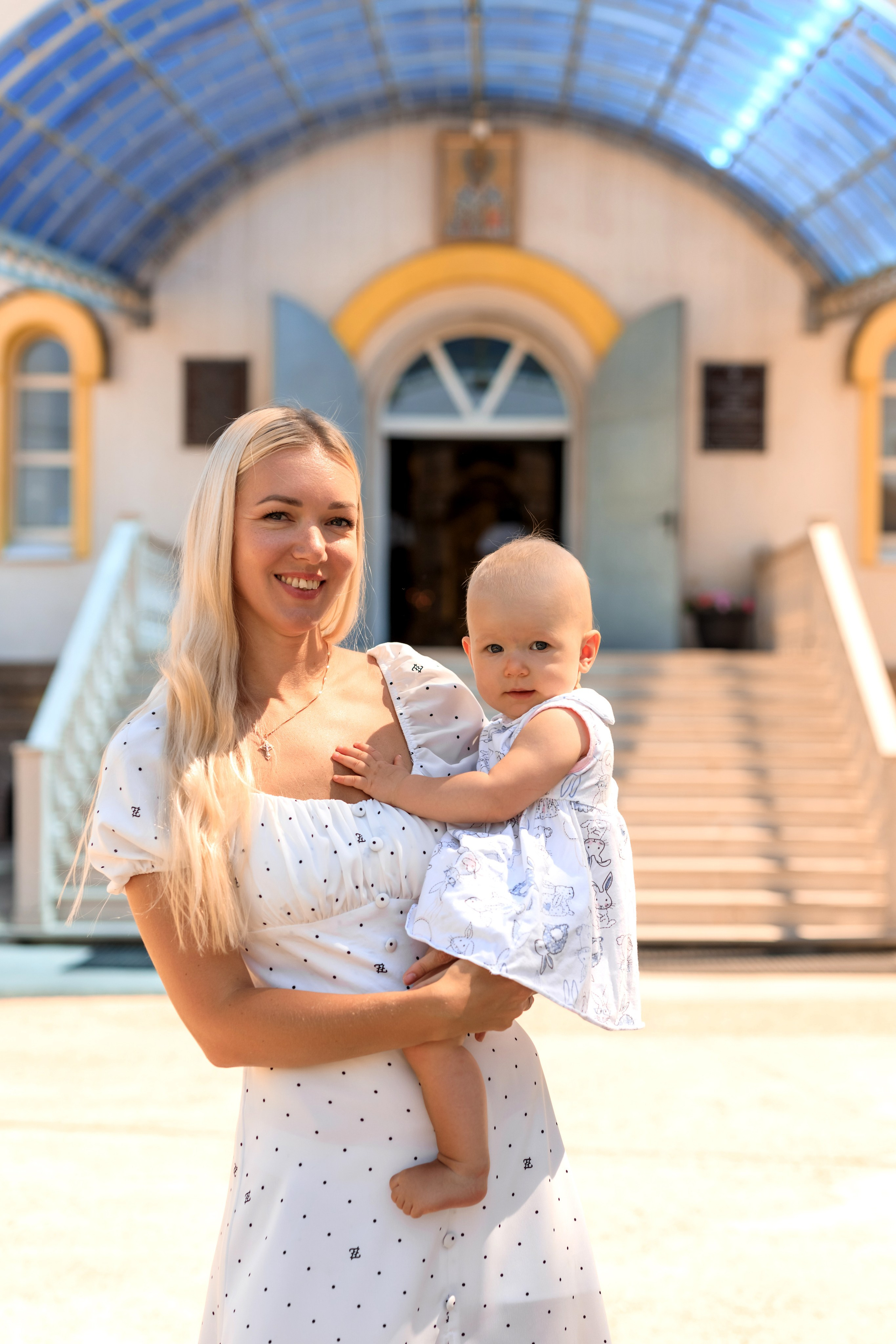 Крещение Анны. Семейный и детский фотограф в Краснодаре Элона Литвинова