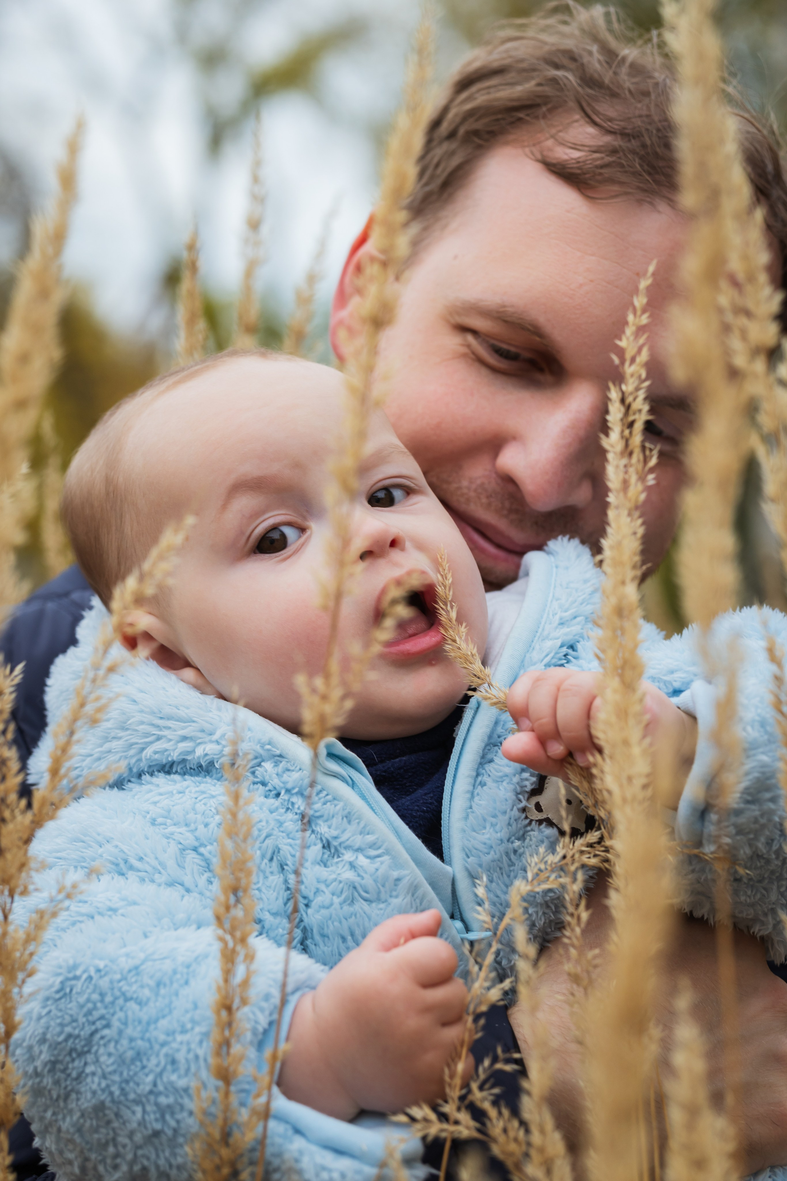 Ольга с семьёй в ЦПКиО. Портретный, репортажный и свадебный фотограф в Екатеринбурге Денис Южаков