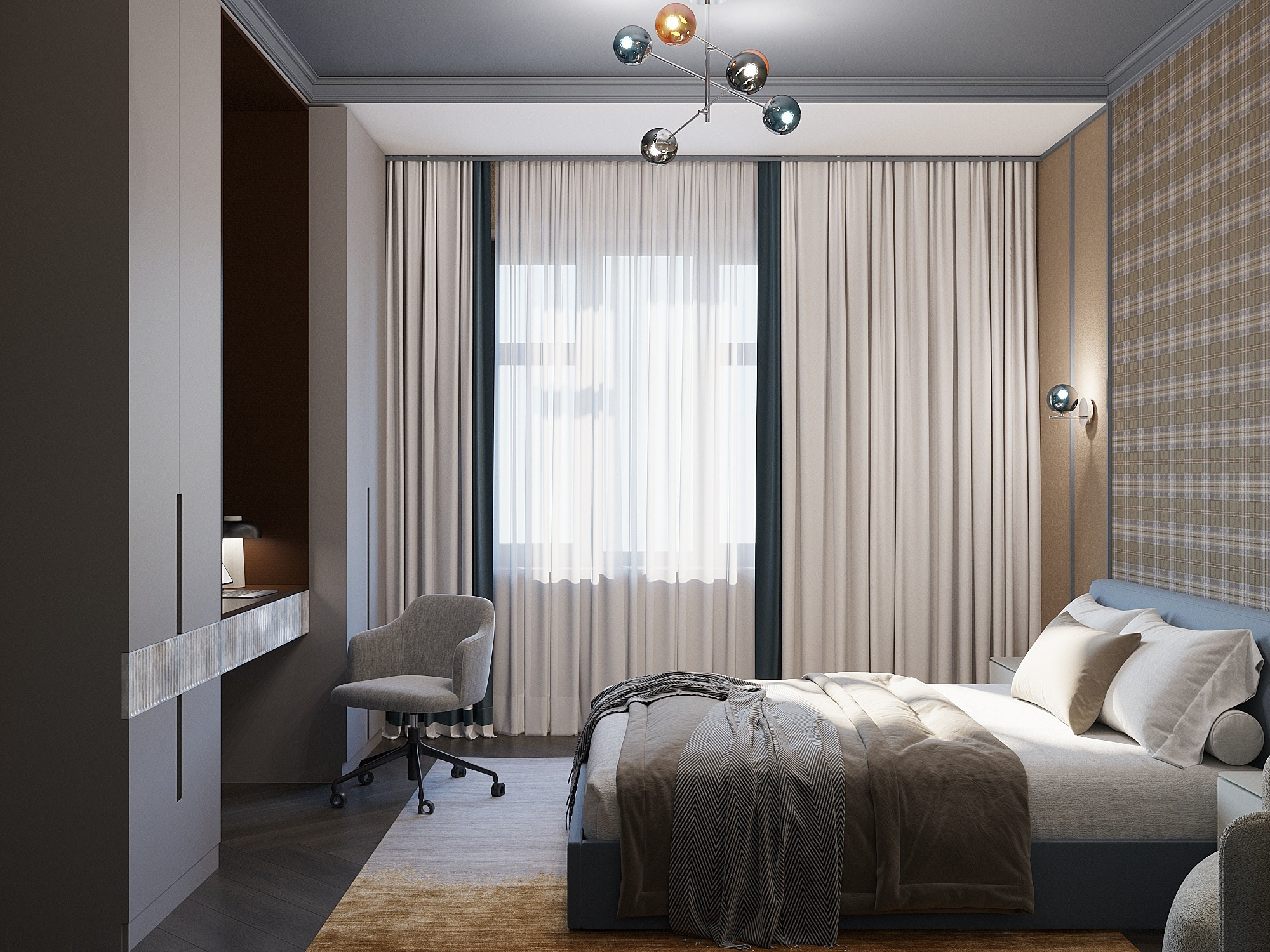 Коттедж 282кв Айдарово. Kich.design