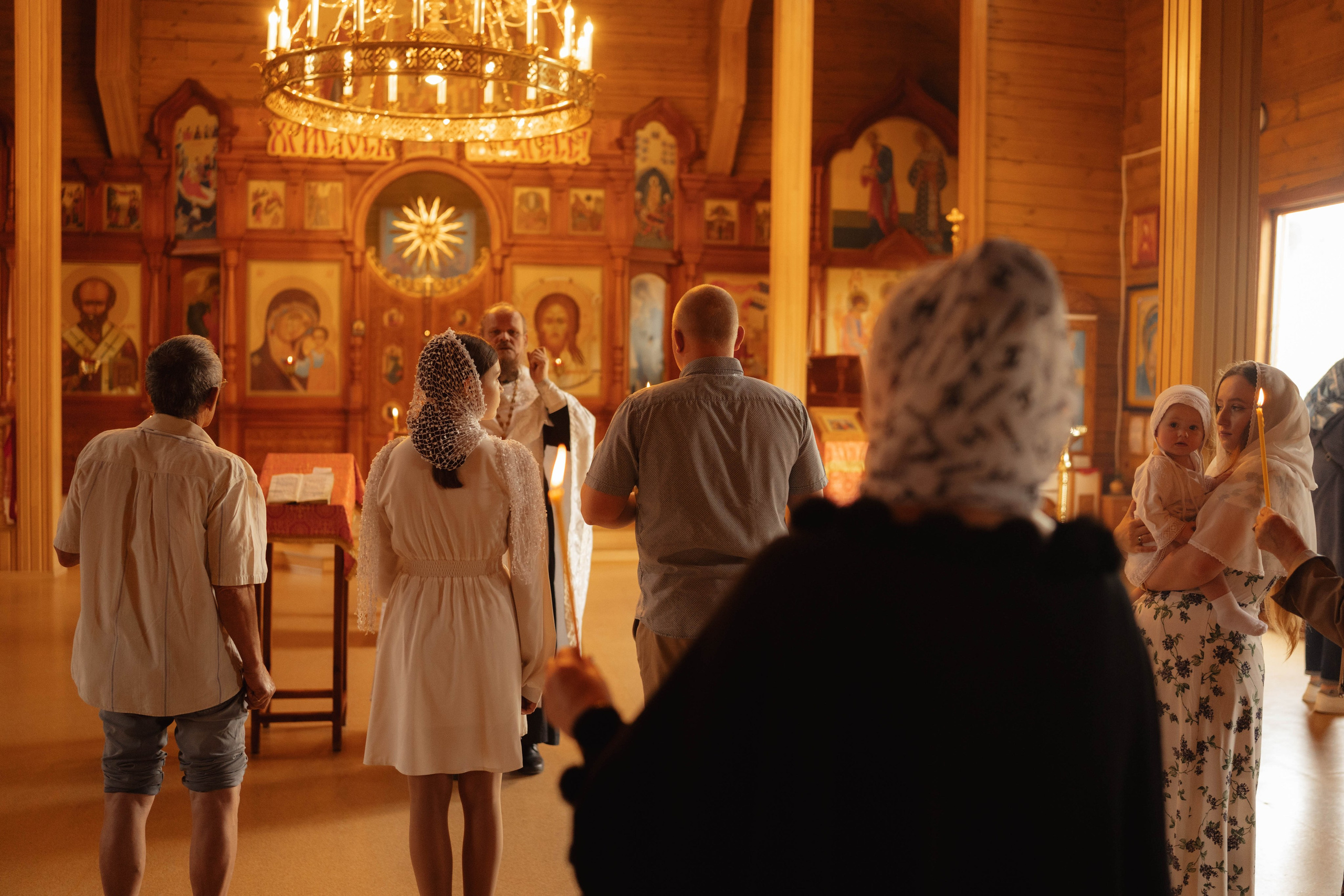 Крещение Любы. Фотограф в Новосибирске Диана Ильиных
