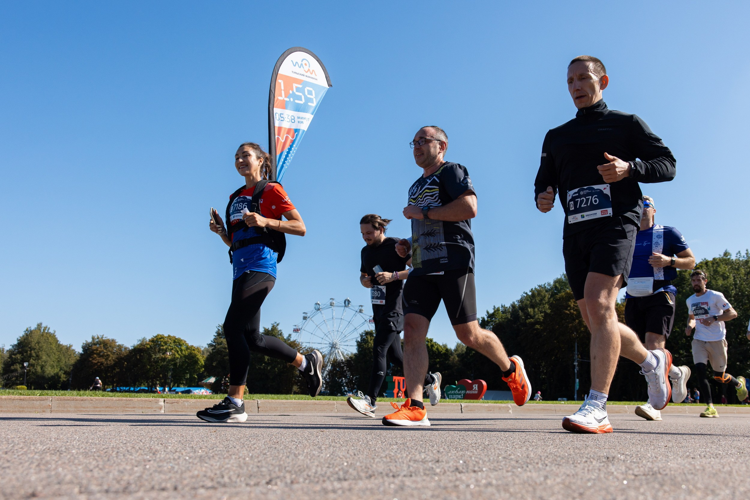 Полумарафон «Тула» (24 августа 2025). Репортажный фотограф Алексей Пирязев
