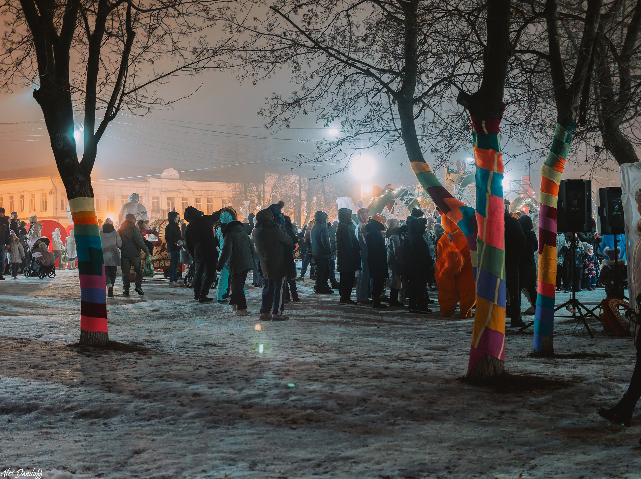 Открытие новогоднего городка. Новости Мурома. Муром-Инфо