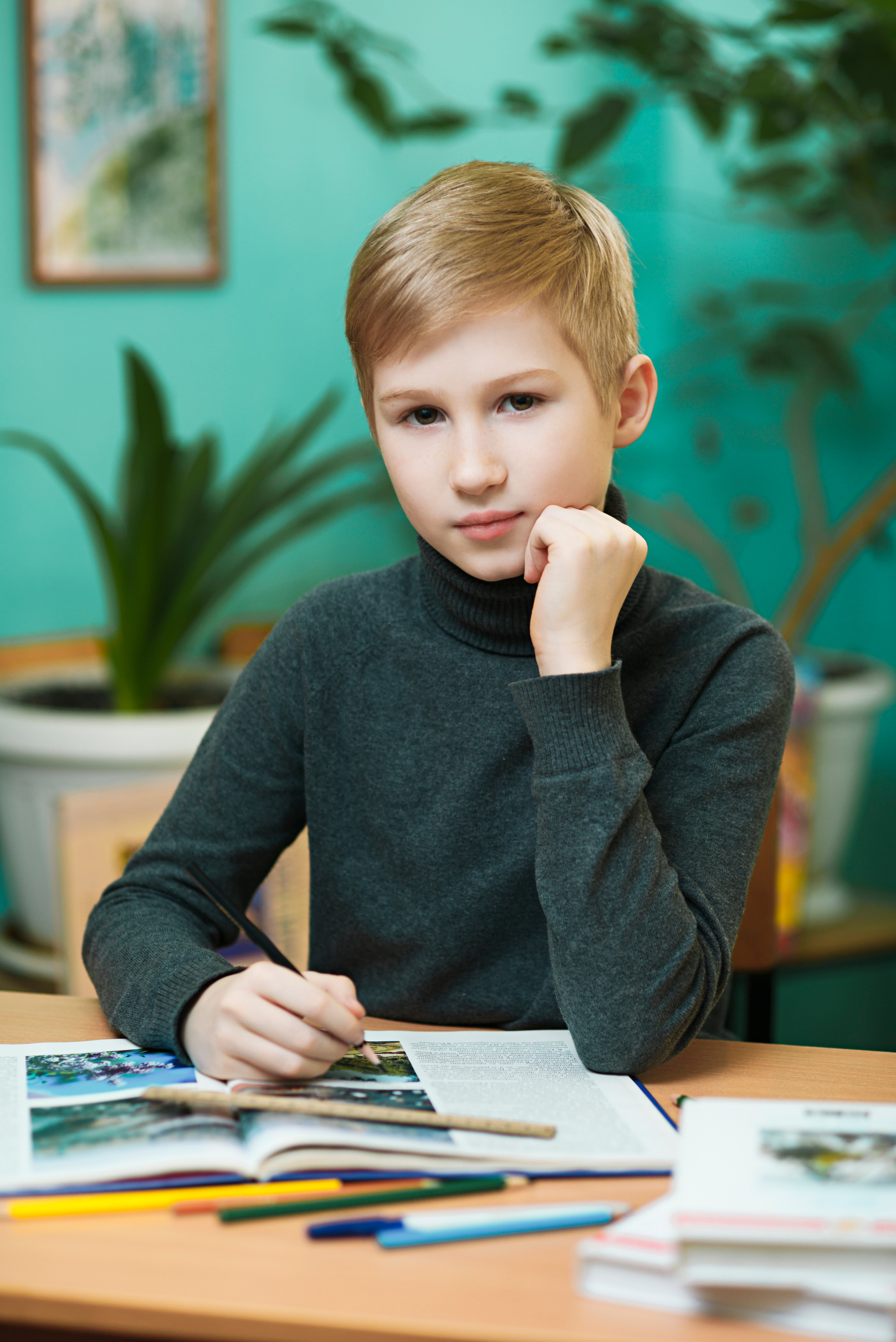 Портрет — начальная школа. BookVa-выпускные альбомы