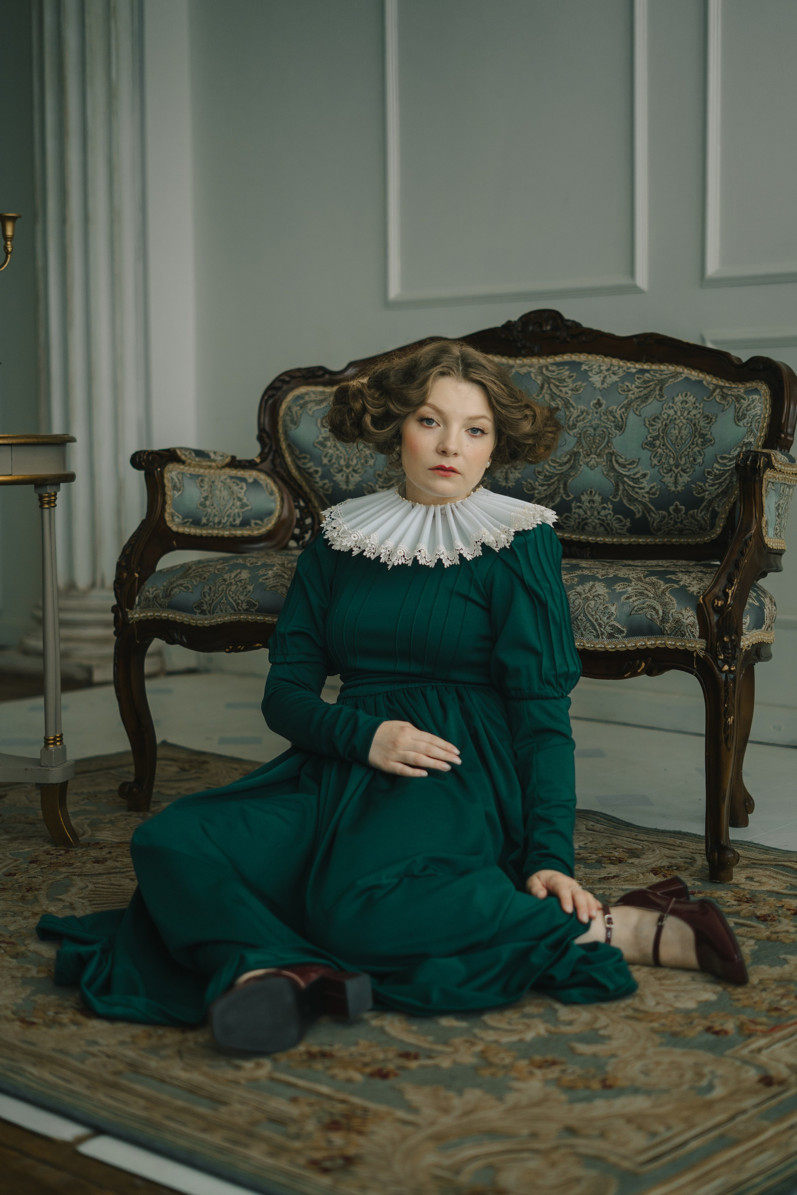 Портрет девушки XIX века. Фотограф Мария N Екатеринбург