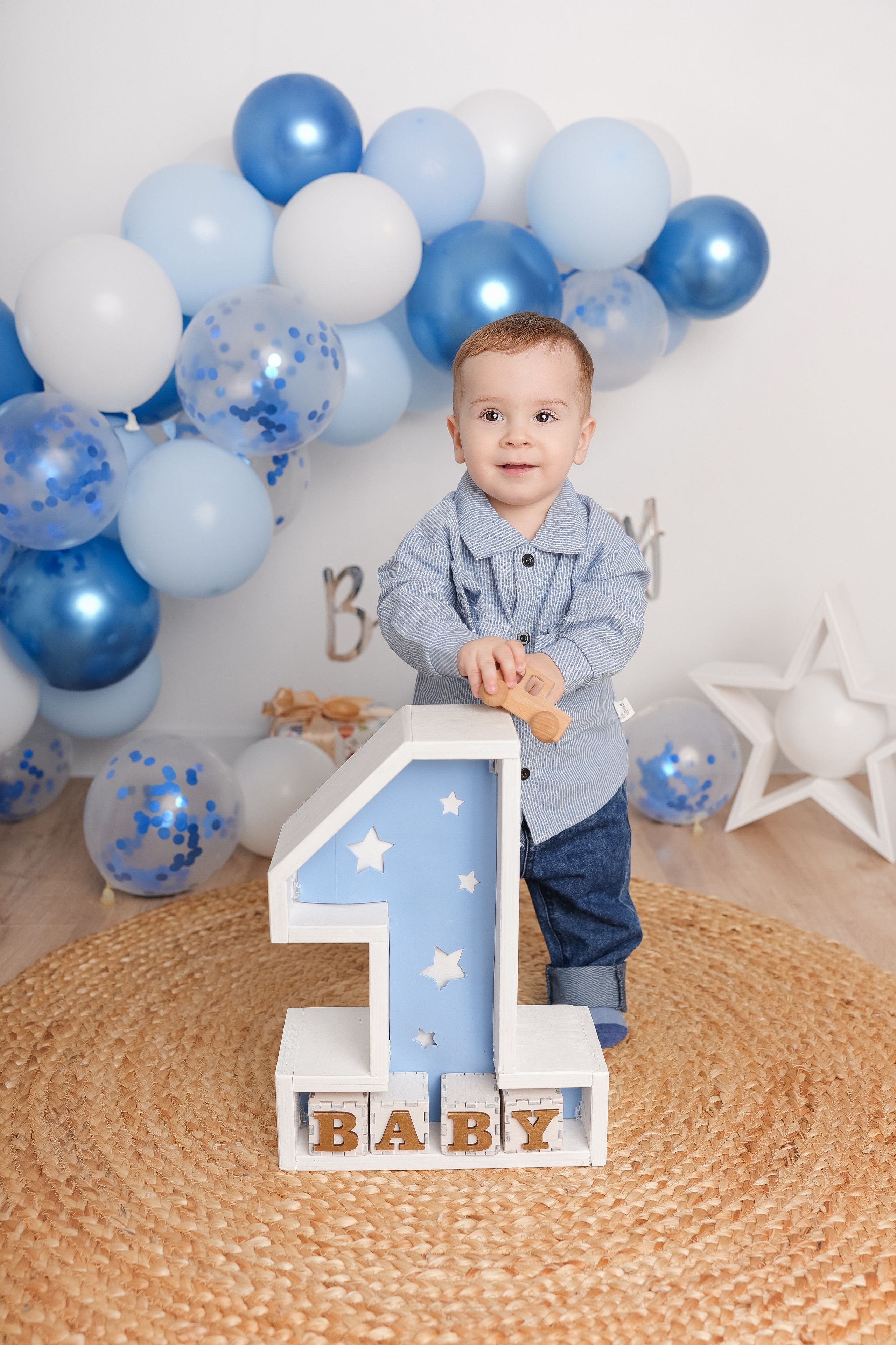 Годик. Фотограф новорожденных и детский фотограф в Екатеринбурге Ксени