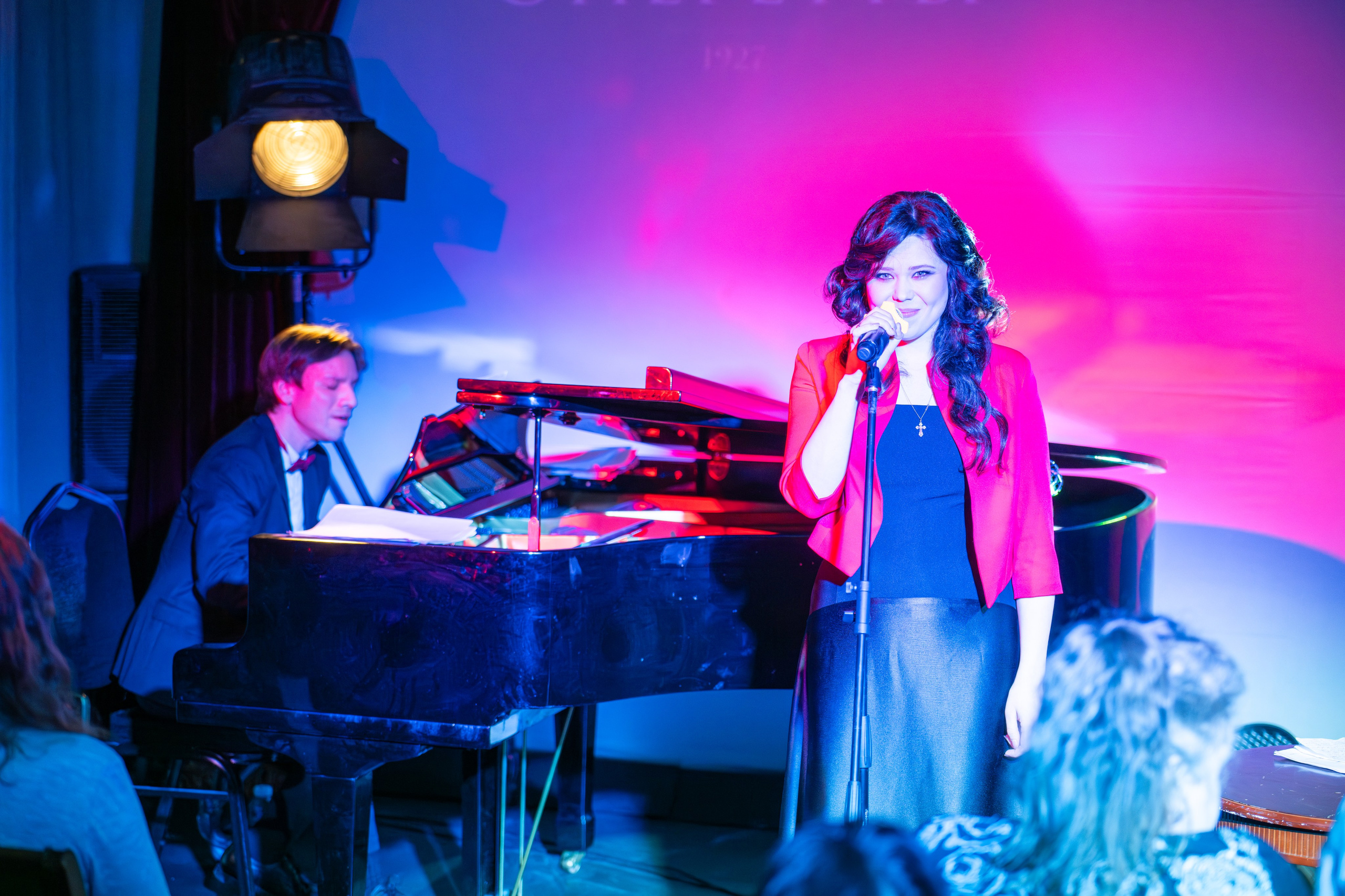 Творческий вечер Екатерины Кузнецовой в камерном пространстве Московского театра оперетты. 2026. Фотограф Анна Мельникова | Москва