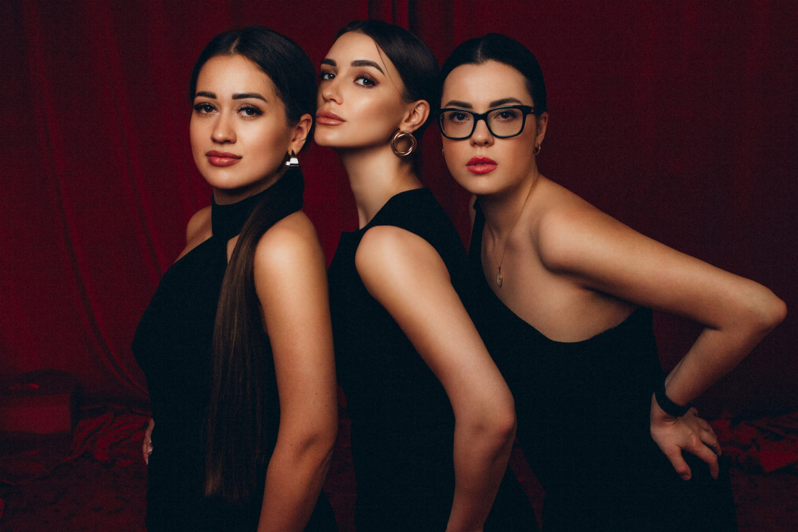 Аня, Настя и Дарьяна. Фотограф в Москве Ангелина Ким