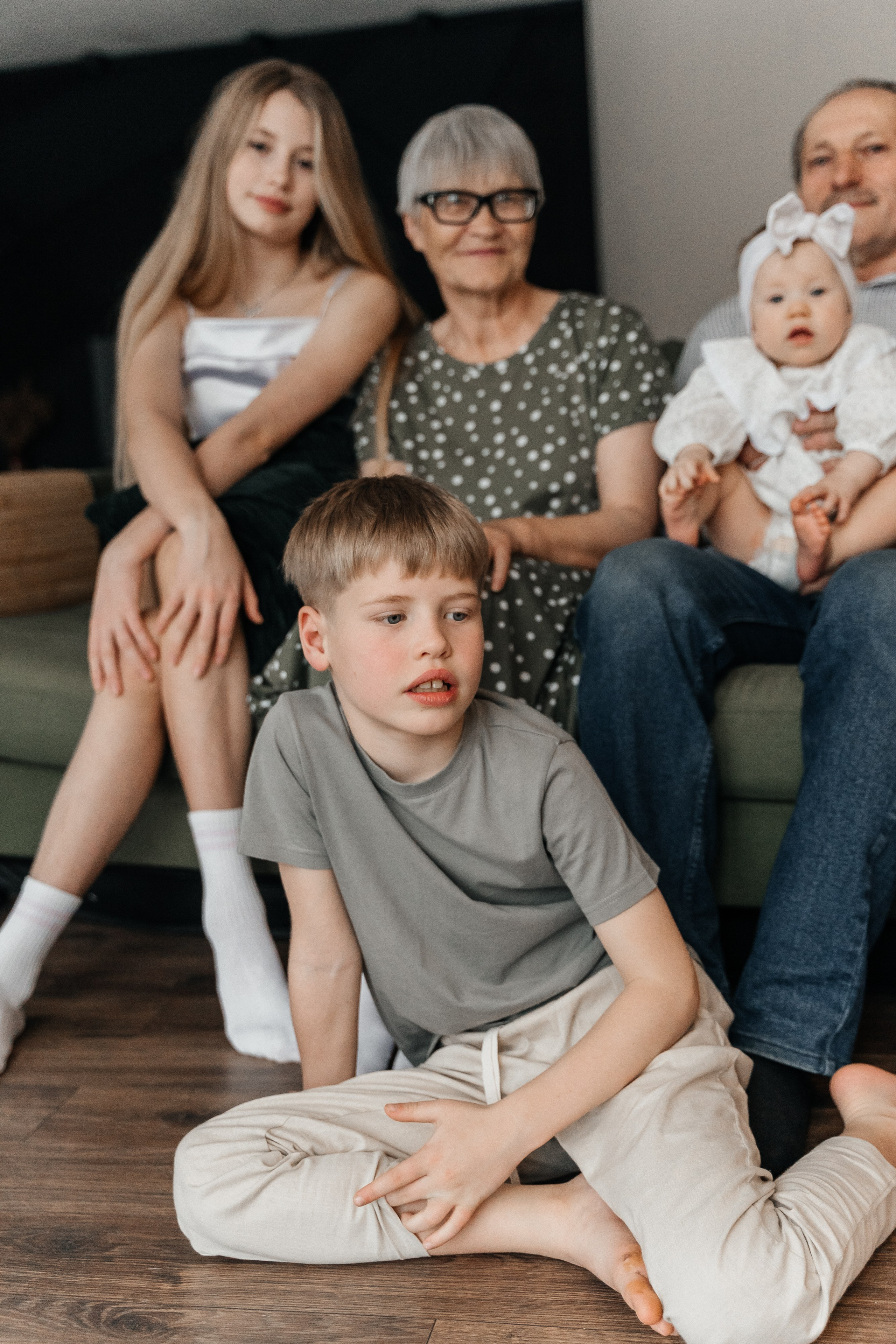 В кругу большой семьи. Волик Мария