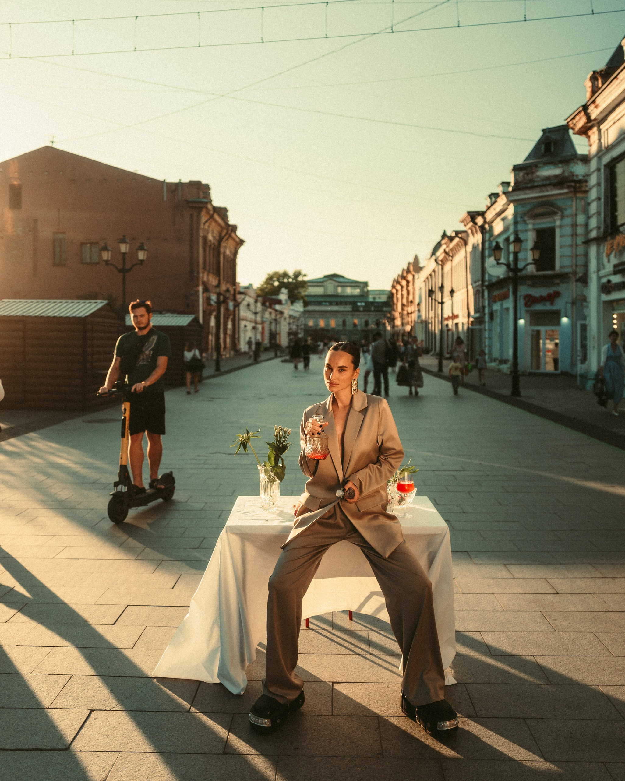 На Арбате. Никита Линейцев — индивидуальный портретный фотограф в Москве и Иркутске
