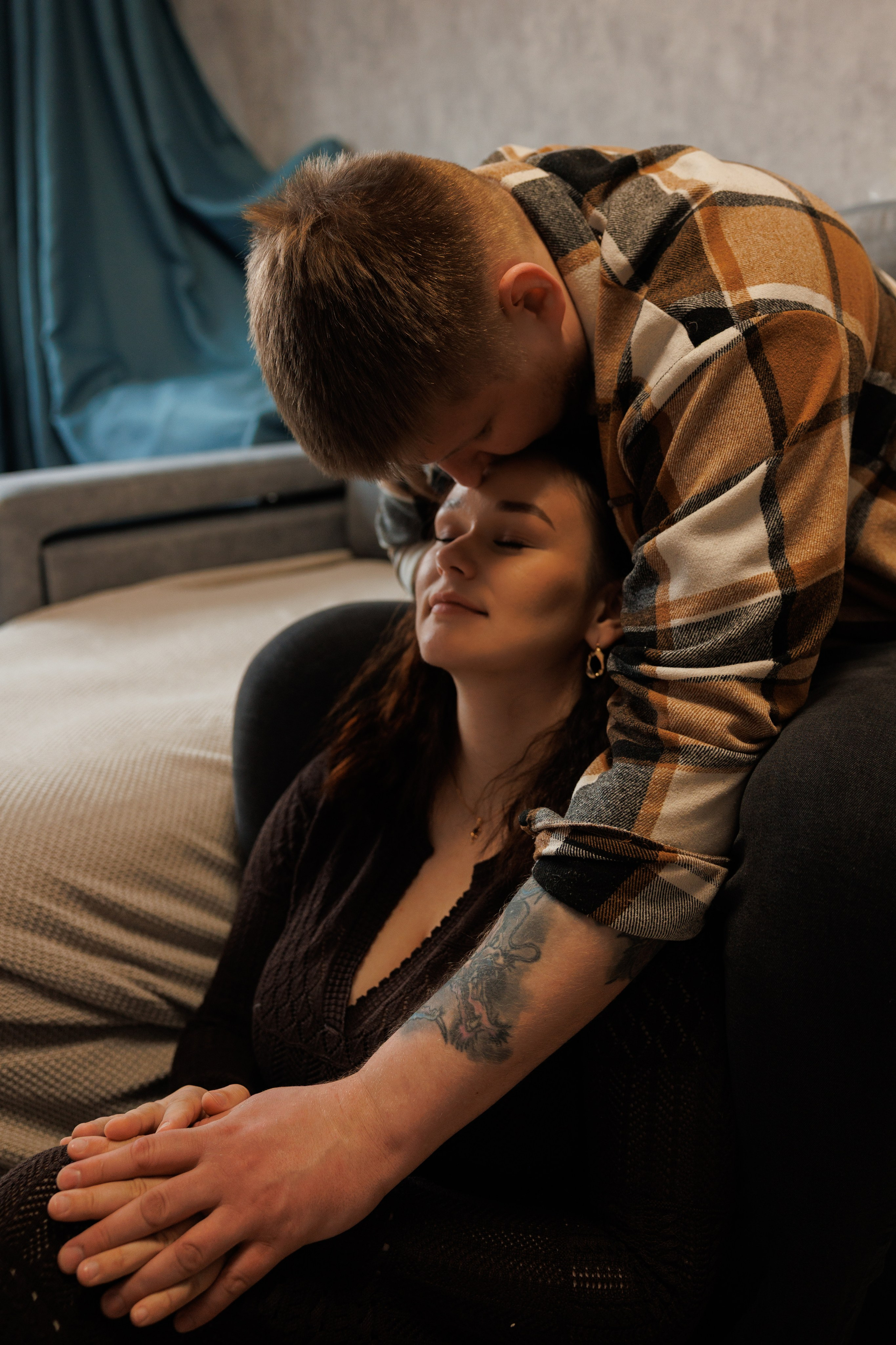 Домашняя фотосессия Love Story в Хабаровске | Мария Кучерявая. Семейный Фотограф в Хабаровске Мария Кучерявая