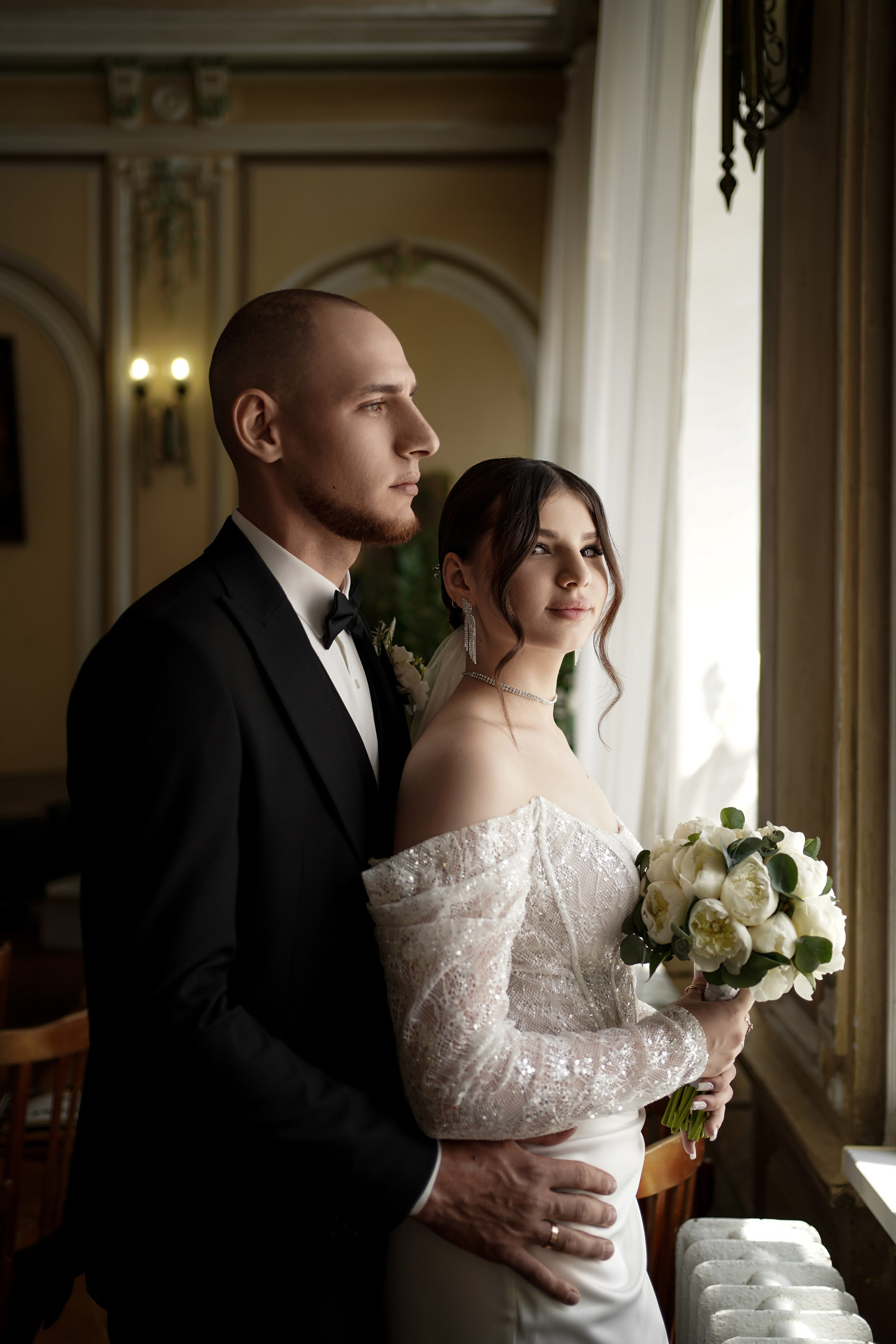 Эдуард и Анастасия на свадебной фотосессии в Новочеркасске. Свадебный фотограф в Ростове-на-Дону. Таинство Крещения и Венчания, семейные фотосессии. Алёна Чёботова