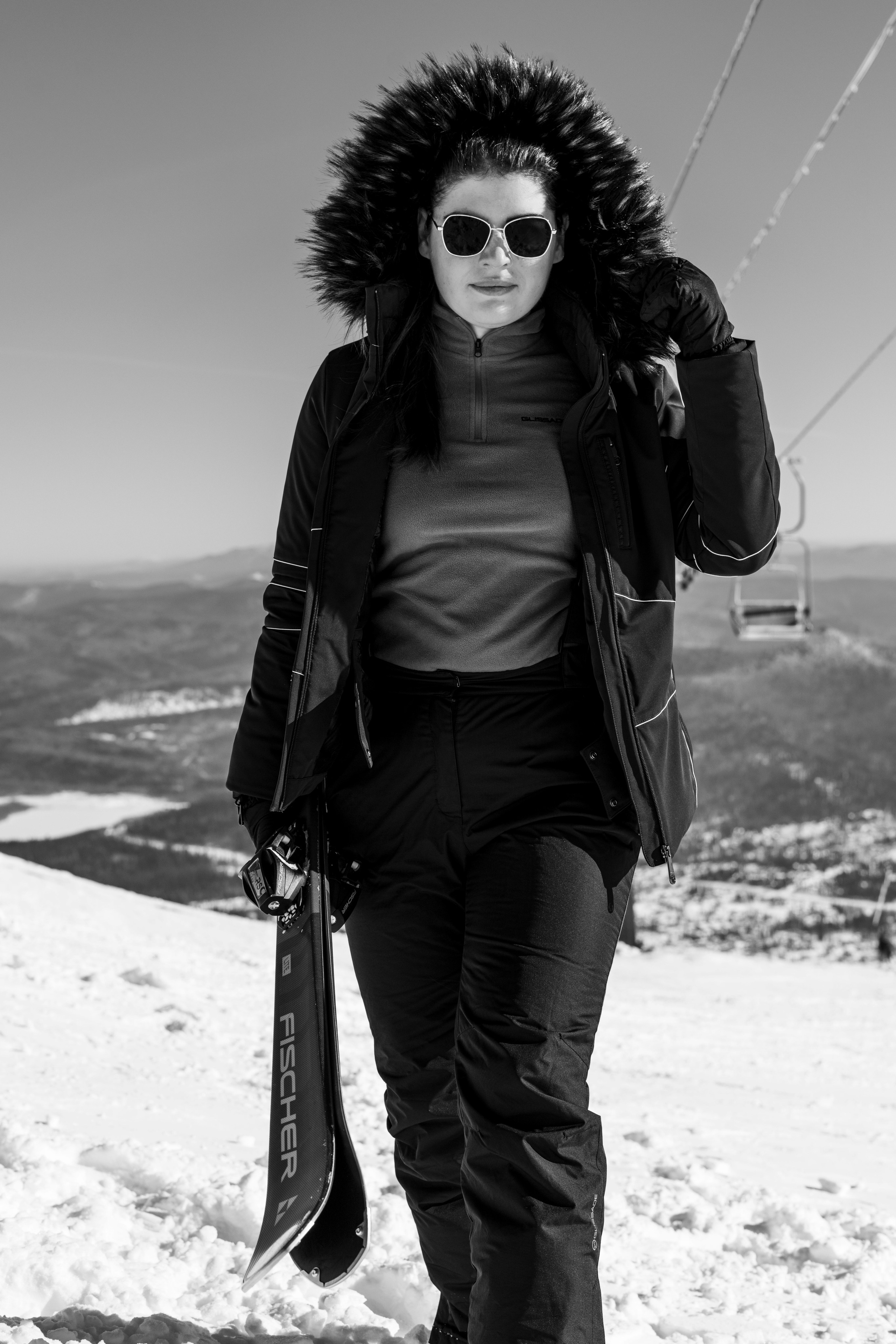 Фотосессия на вершине. Анастасия Паршукова — фотограф Шерегеш Новосибирск