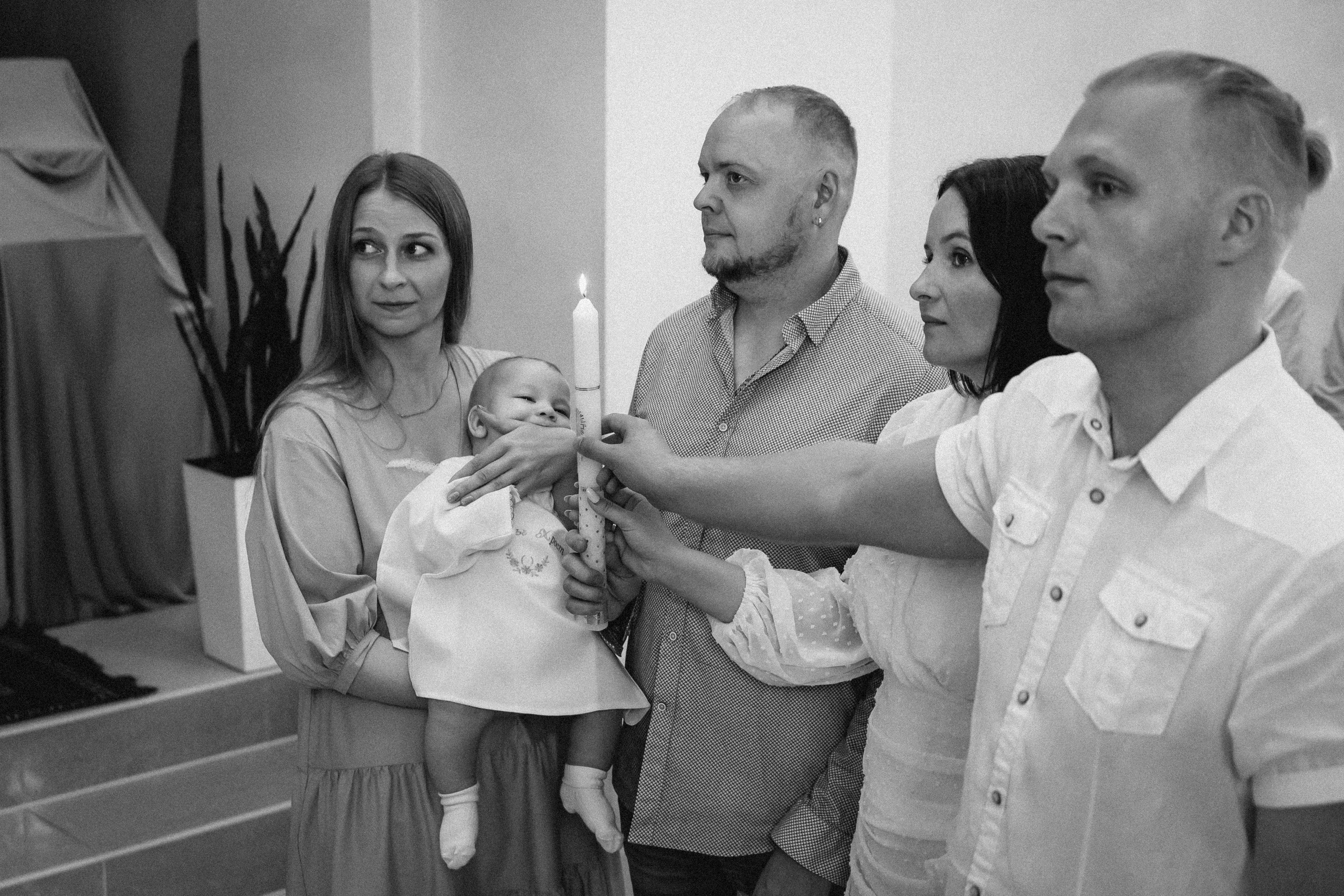 Крещение Адама. Семейный фотограф Минск Усова Ольга
