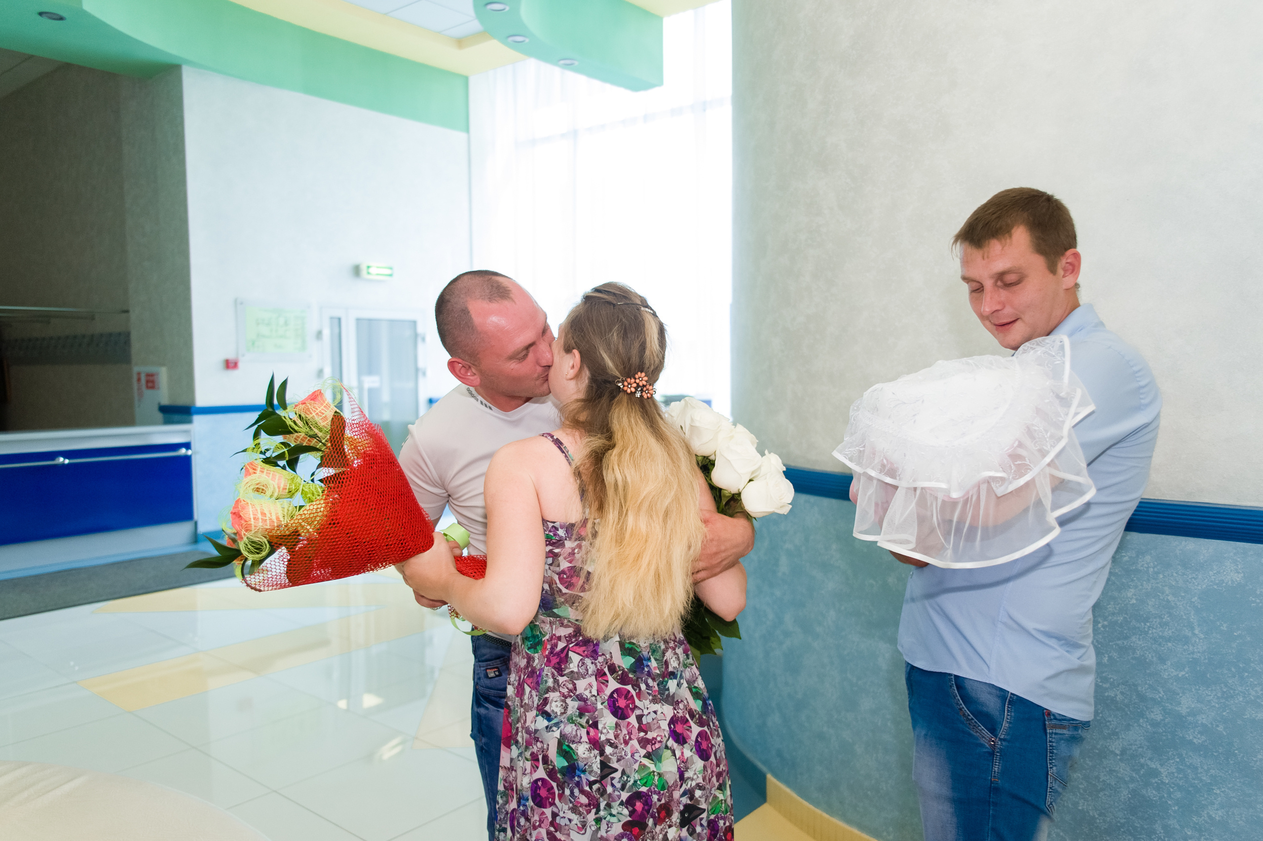 Выписка у Екатерины и Алексея