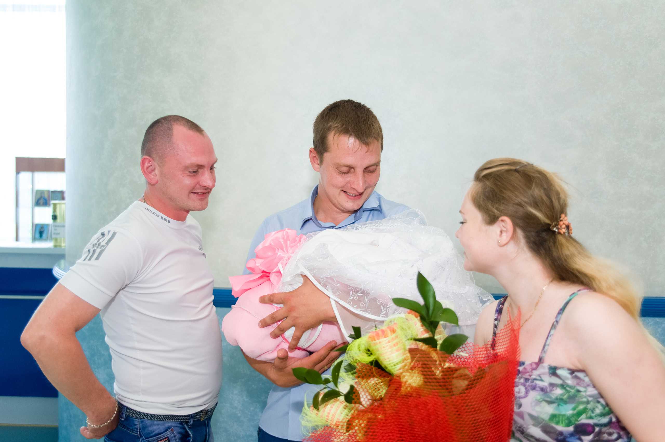 Выписка у Екатерины и Алексея