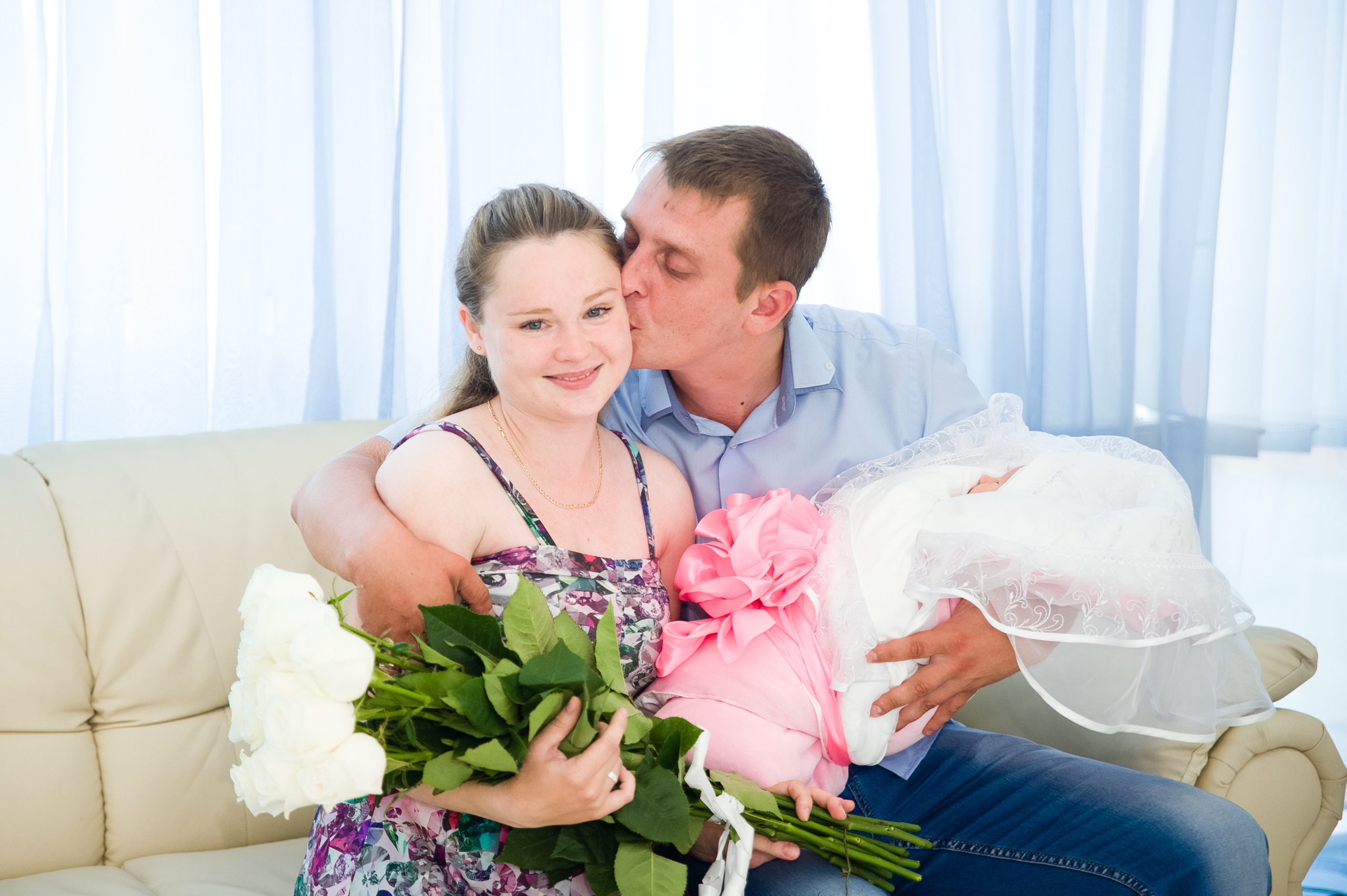 Выписка у Екатерины и Алексея