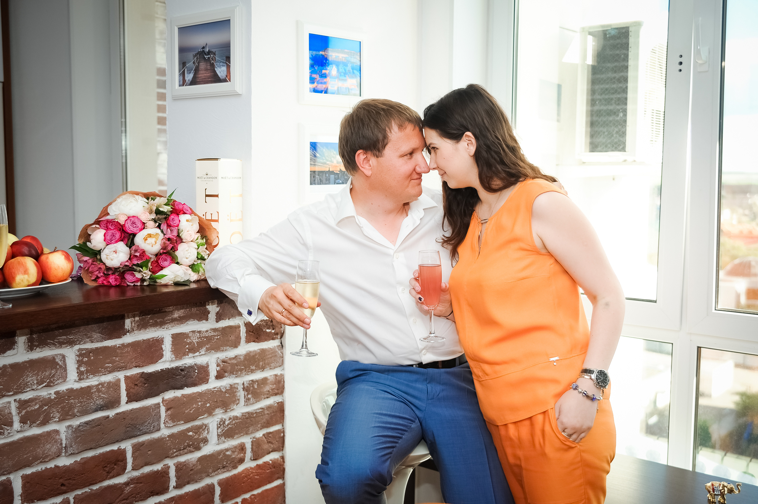 Выписка у Эллы и Виталия