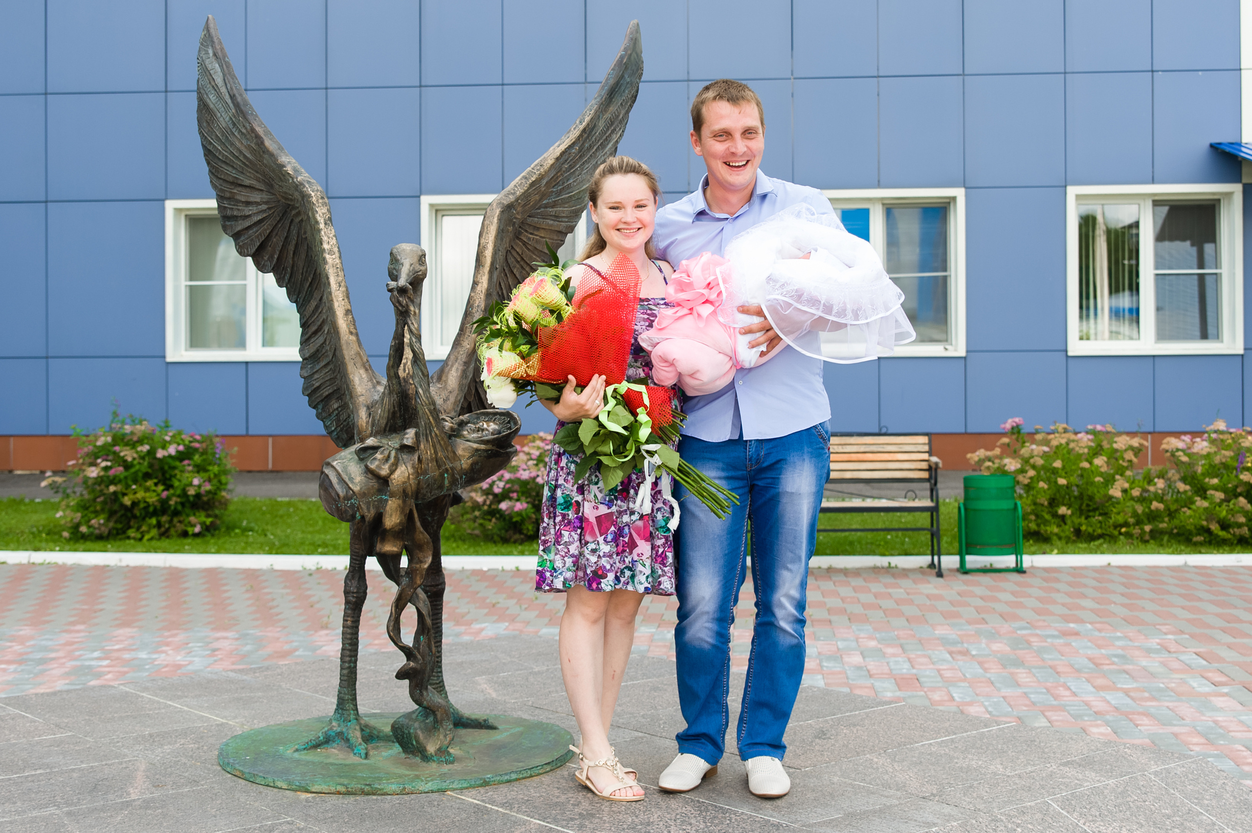 Выписка у Екатерины и Алексея