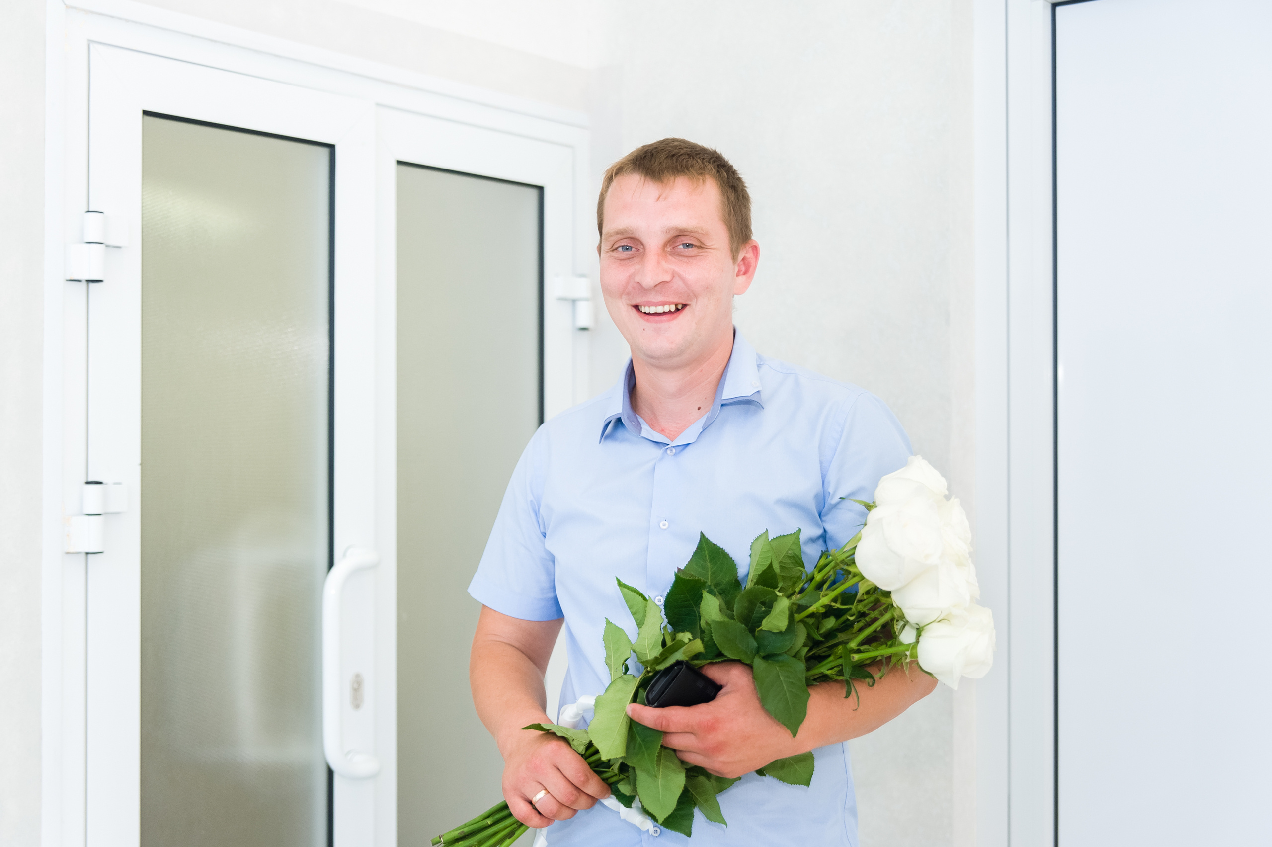 Выписка у Екатерины и Алексея