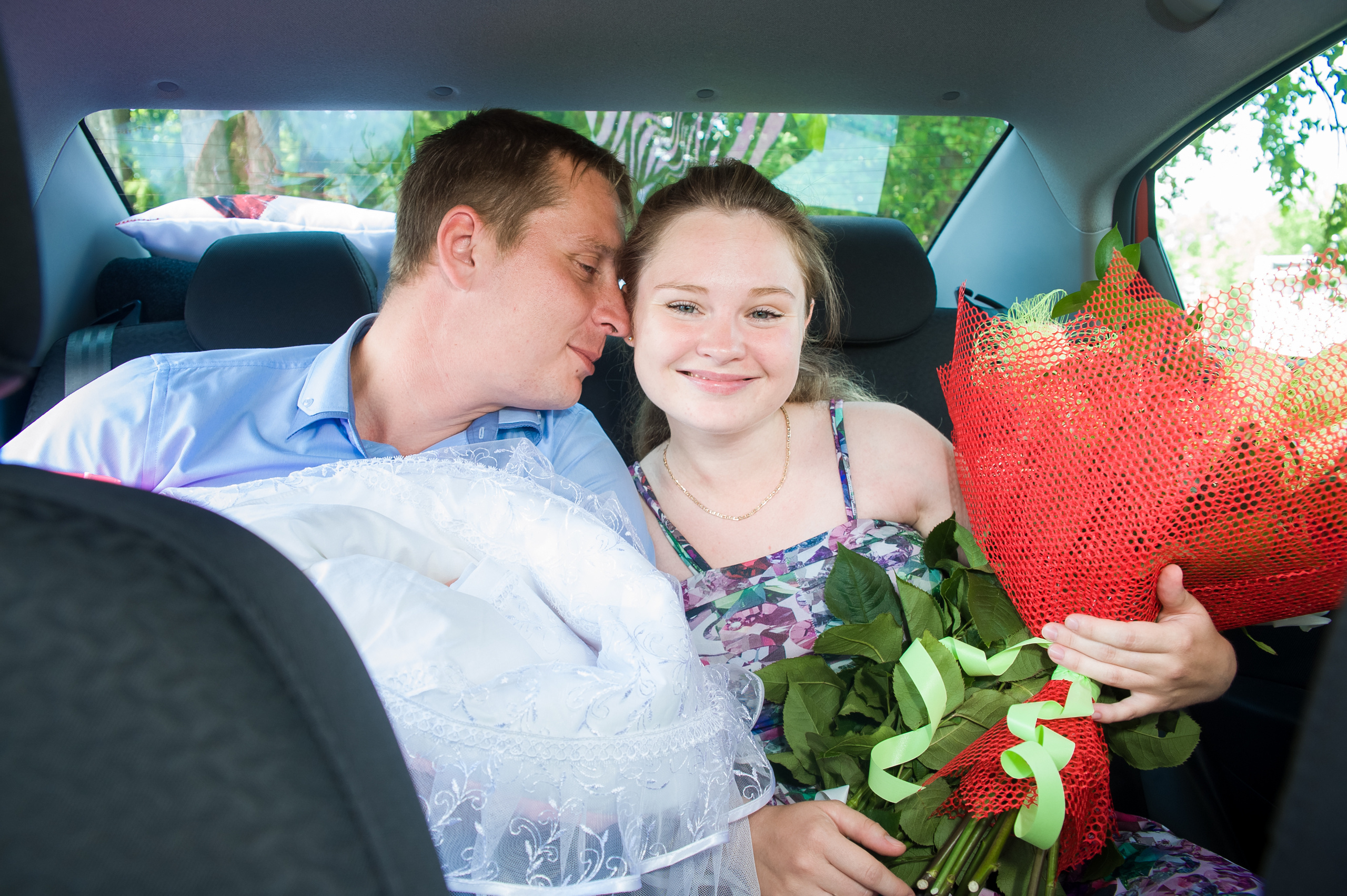 Выписка у Екатерины и Алексея