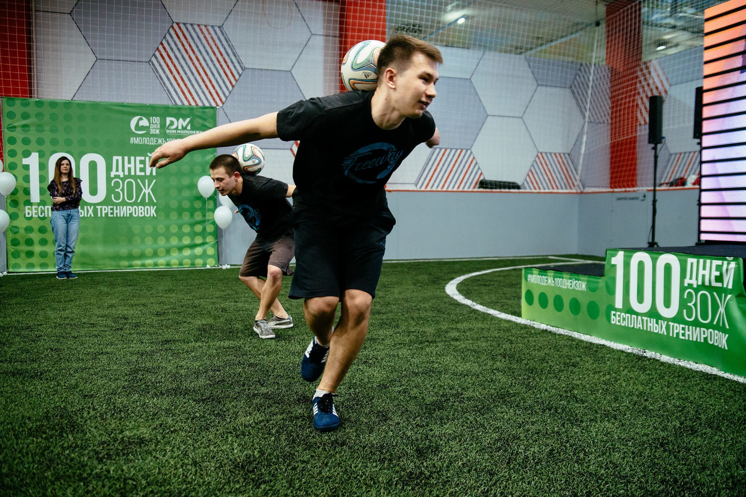 Фотограф на мероприятие, Новосибирск. Репортаж с открытия спортивного мероприятия «100 дней ЗОЖ»