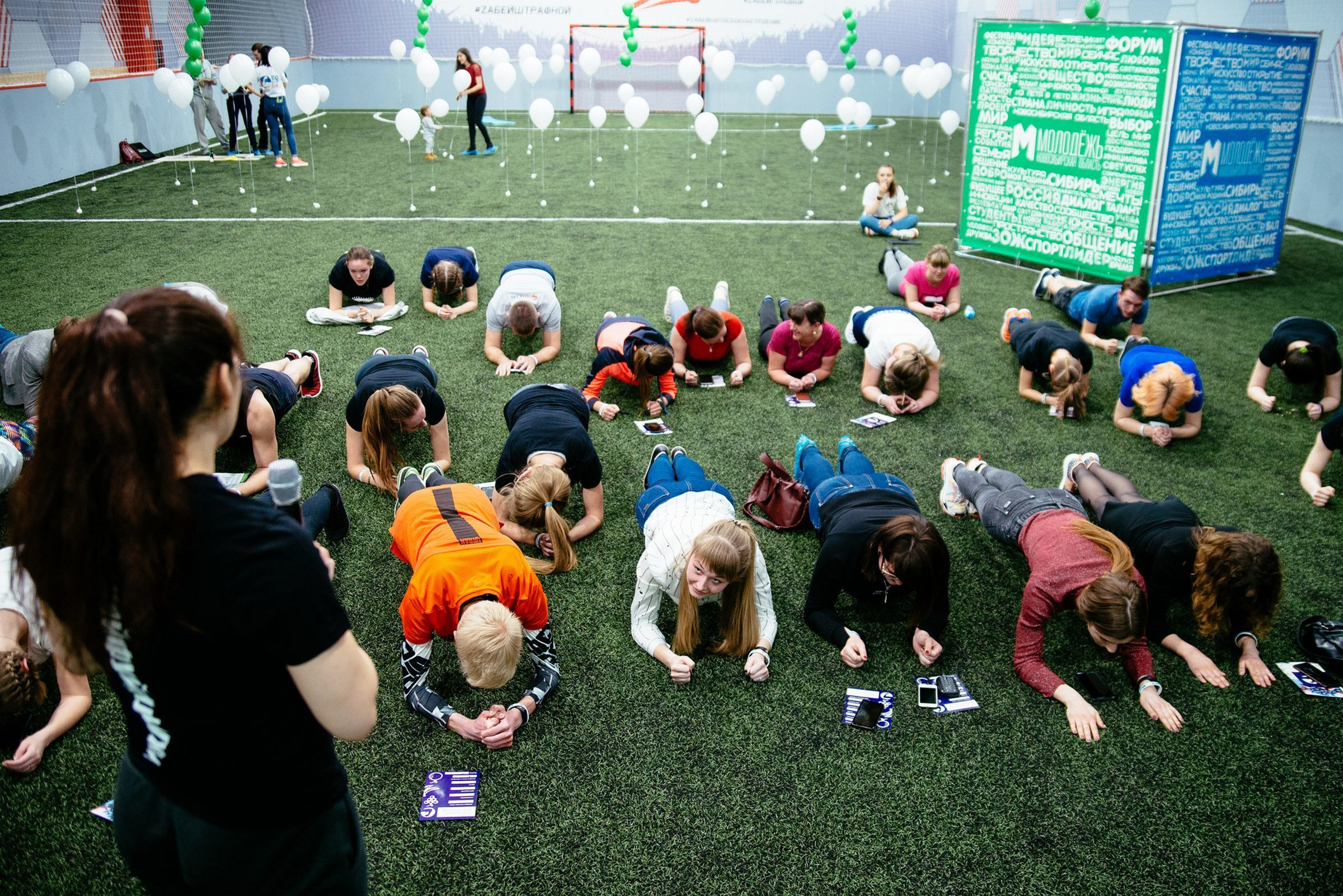 Фотограф на мероприятие, Новосибирск. Репортаж с открытия спортивного мероприятия «100 дней ЗОЖ»