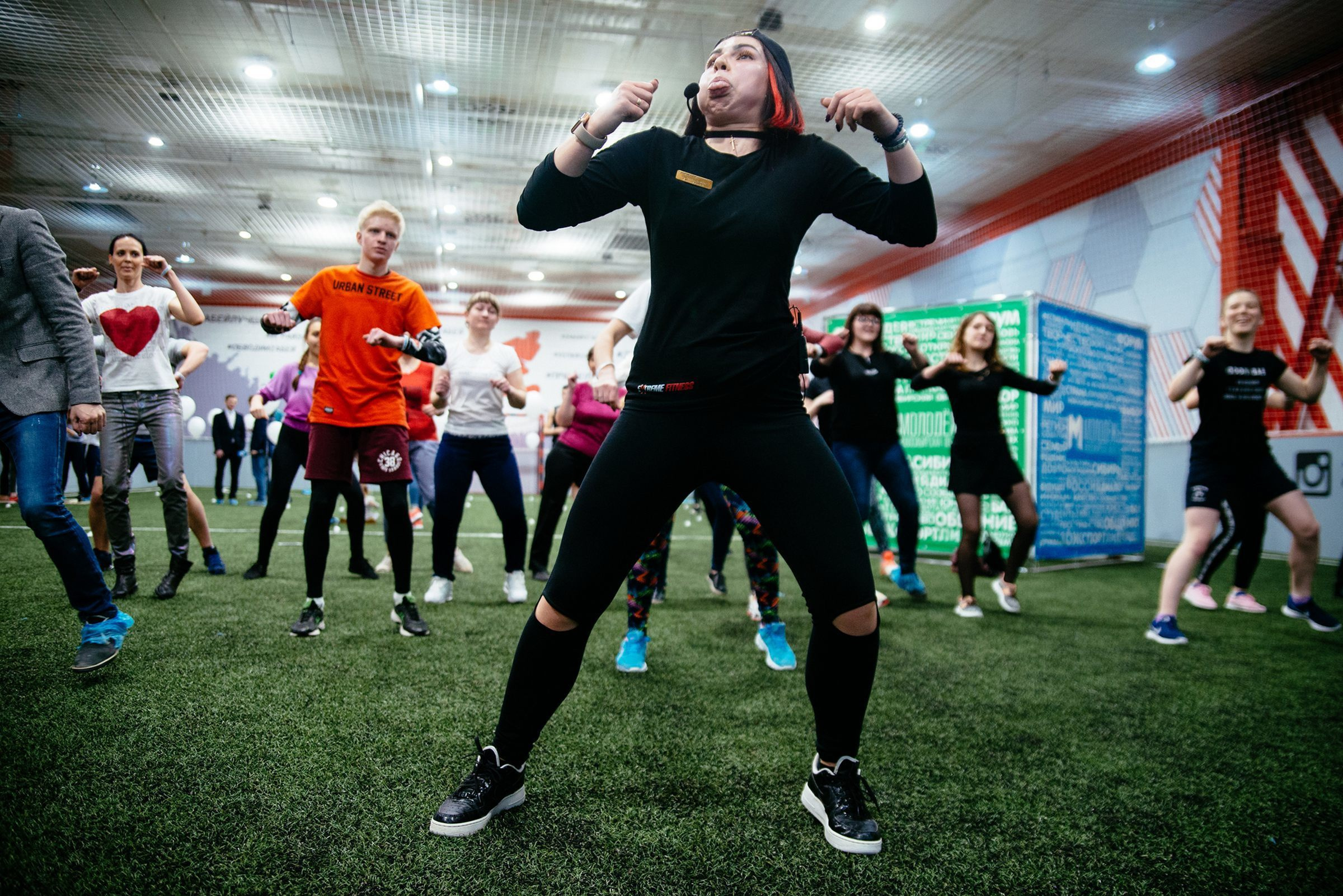 Фотограф на мероприятие, Новосибирск. Репортаж с открытия спортивного мероприятия «100 дней ЗОЖ»