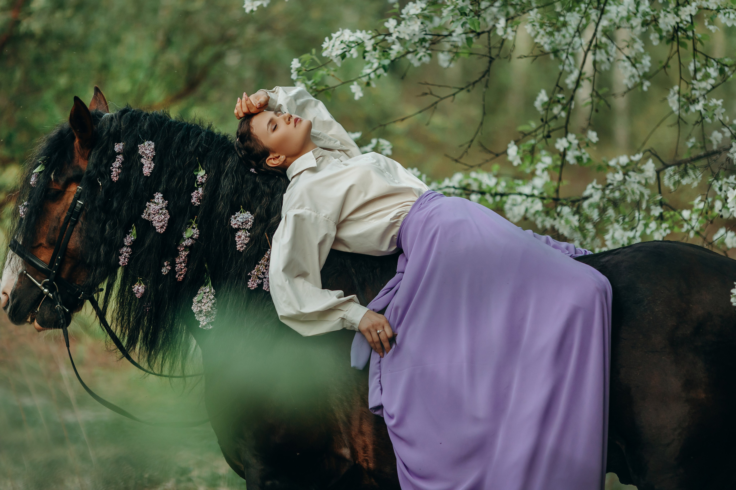 Настюшка. Анна Молчанова конный фотограф в Тюмени | фотосессии с лошадьми Тюмень