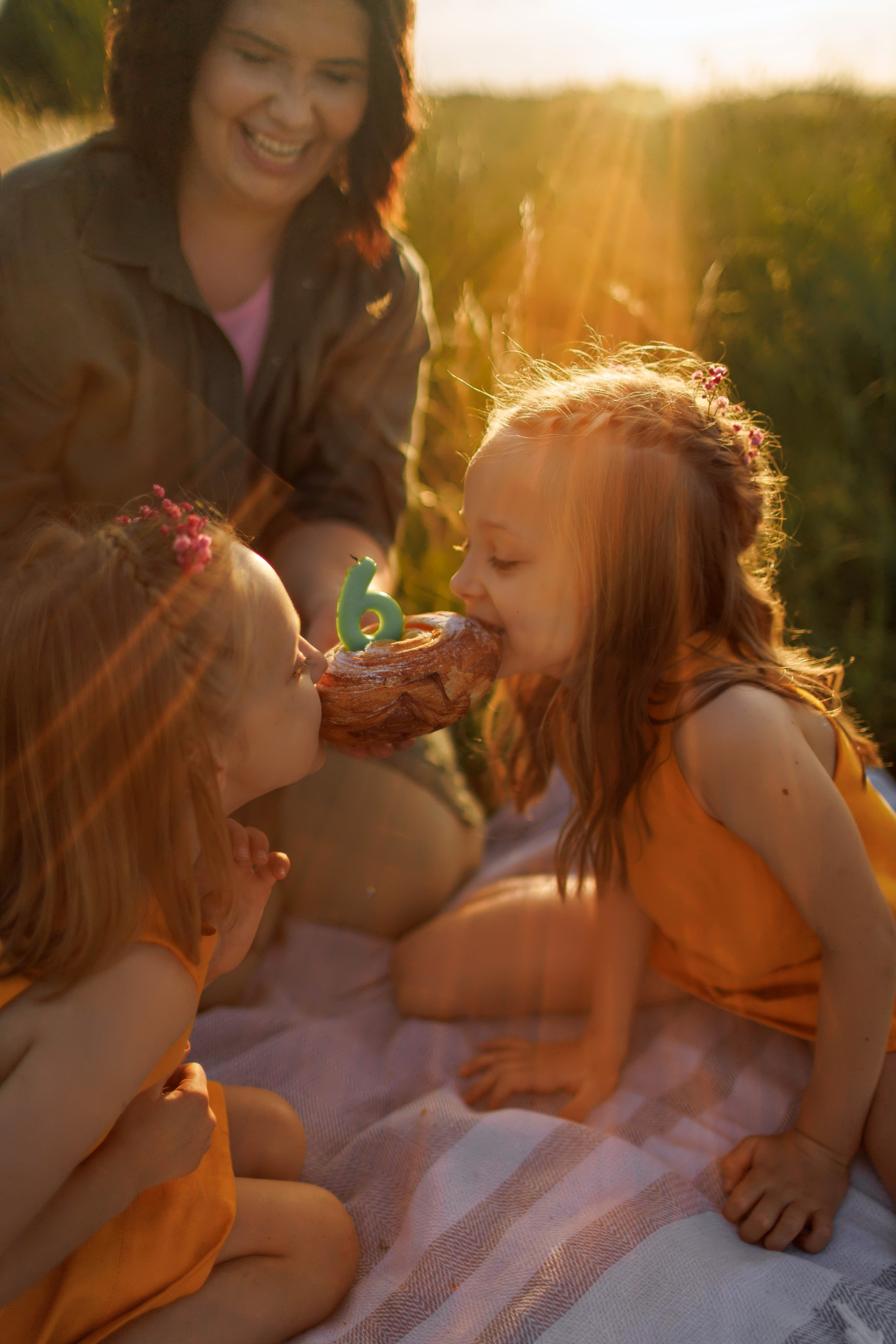 День Рождения в поле. Детский и семейный фотограф в Твери Ольга Крестьянинова