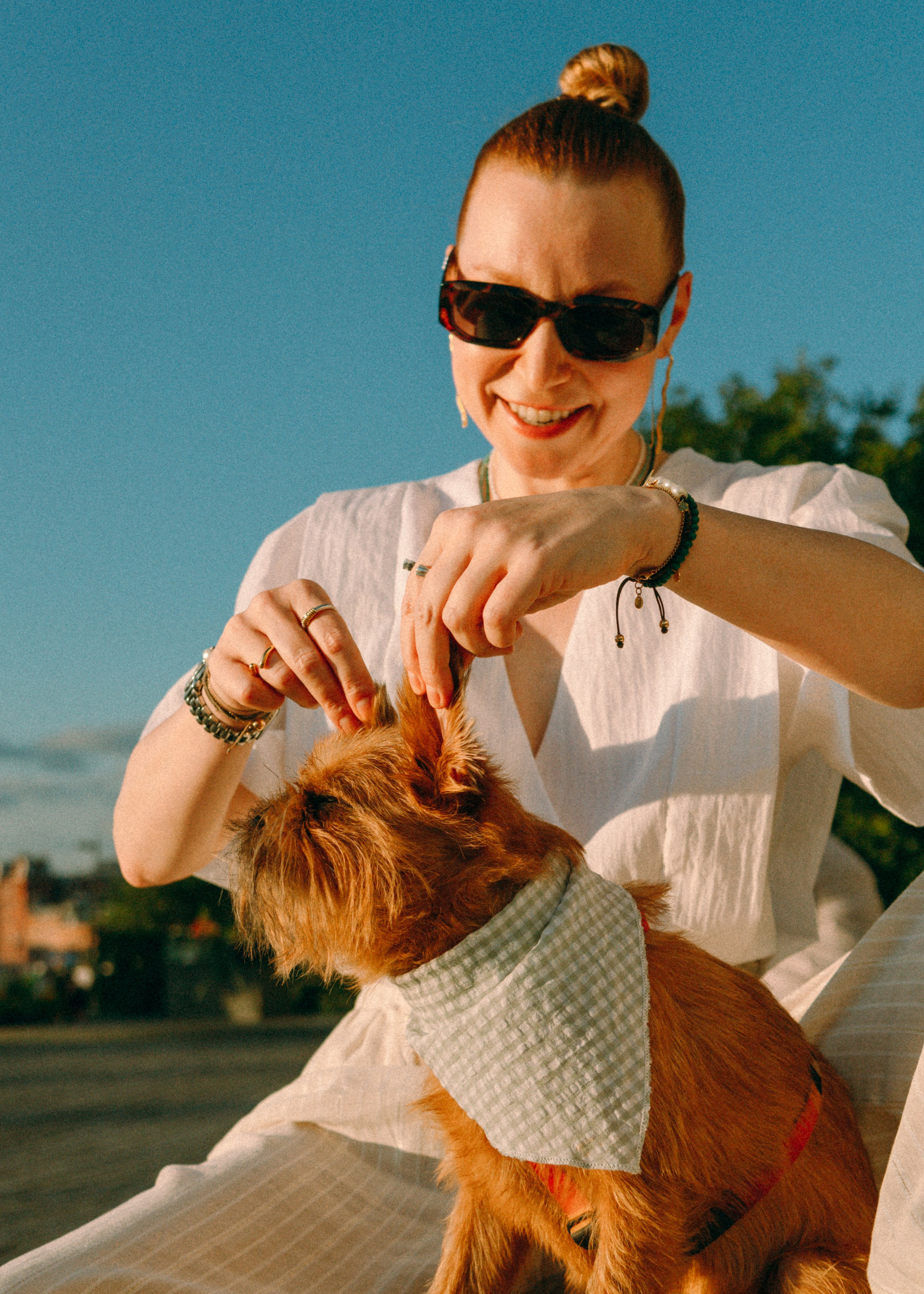 Лена и Альфи. Фотограф-анималист Ксения Воробьева, Москва