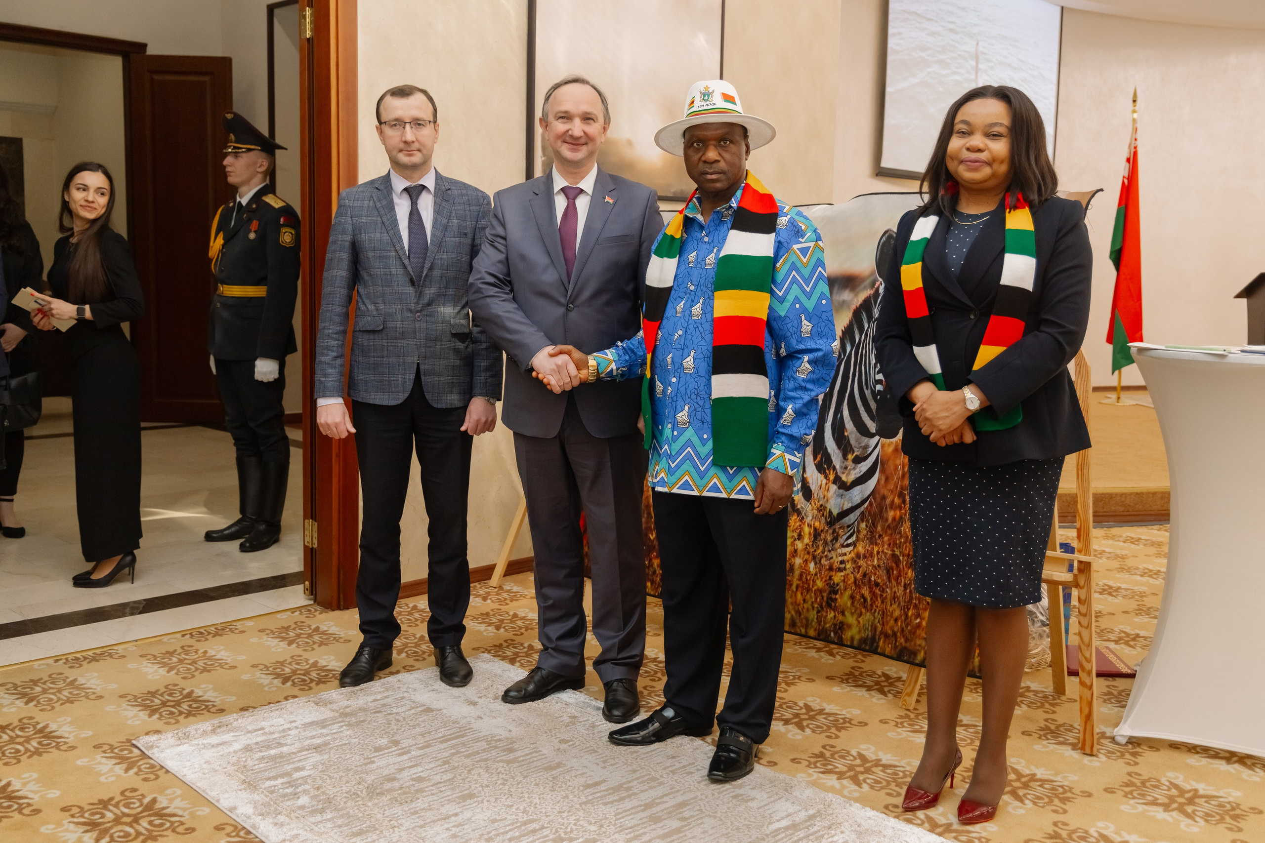 Фотосъемка делегации Посольства Зимбабве в Минске. Свадебный фотограф в Минске/Беларуси Сергей Спиридонов