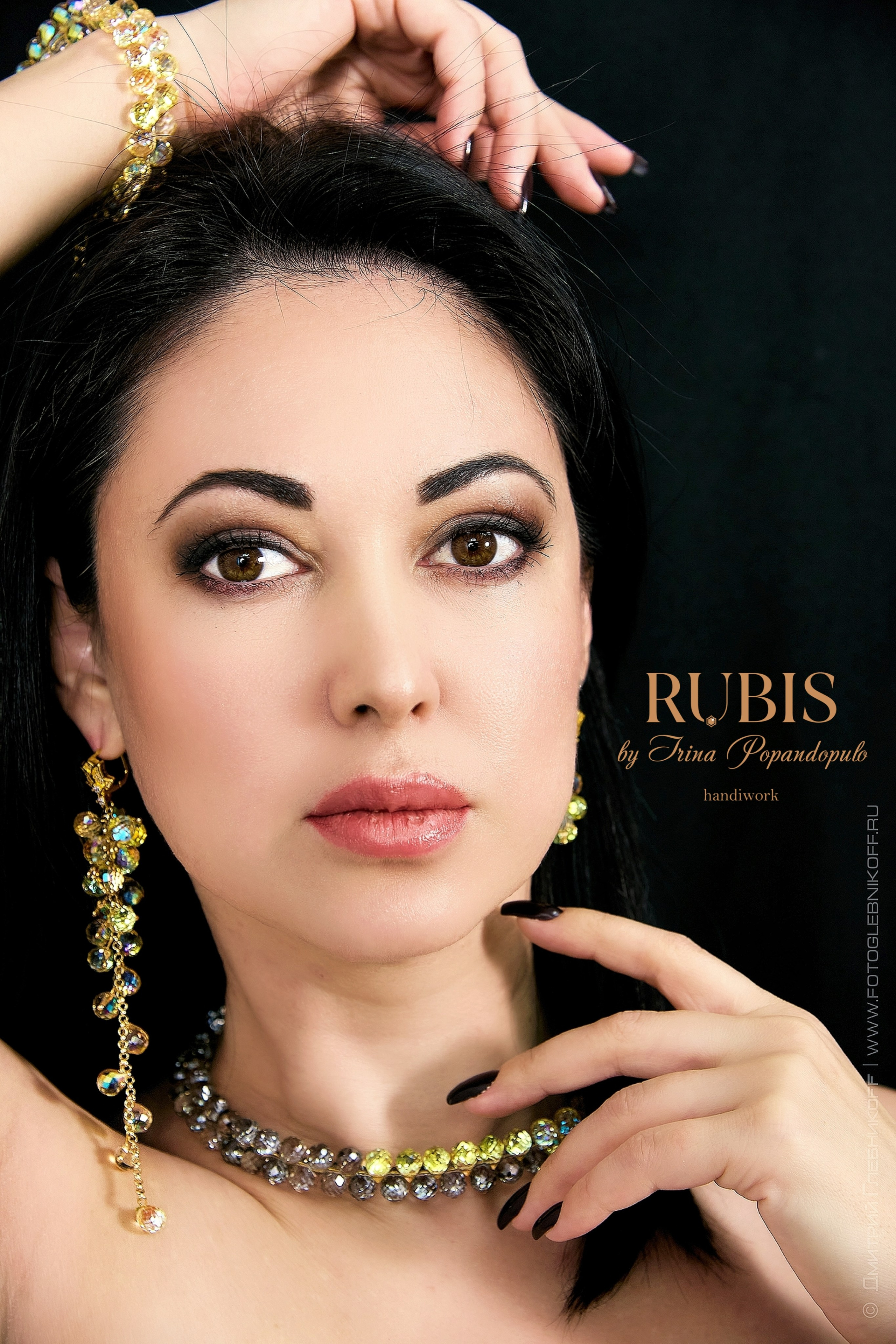 Beauty project / RUBIS / jewelry brand / print magazine. Showbiz | Fashion | Reportage