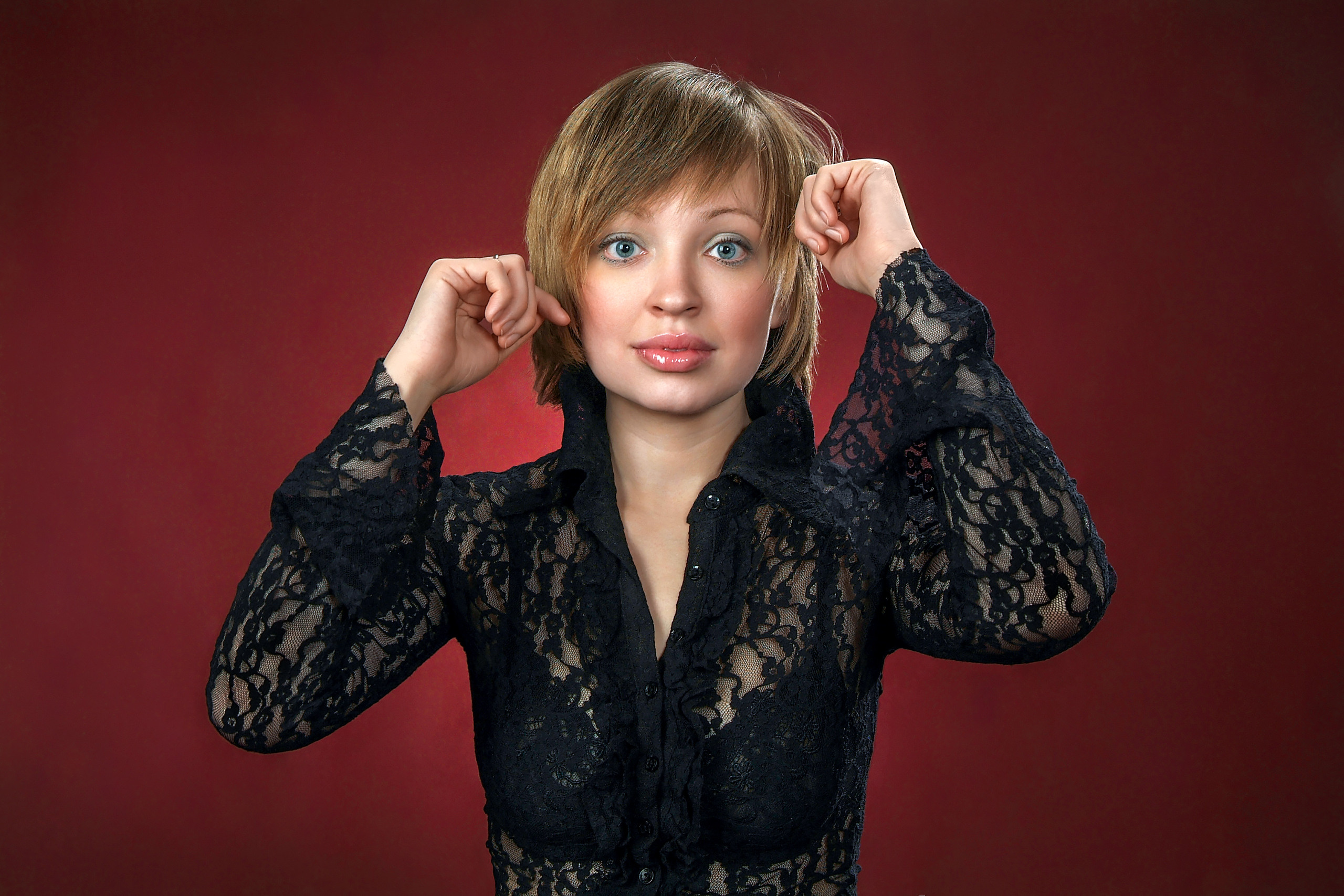 Портрет женский. Портретный и предметный студийный фотограф в Москве  Вадим Попов