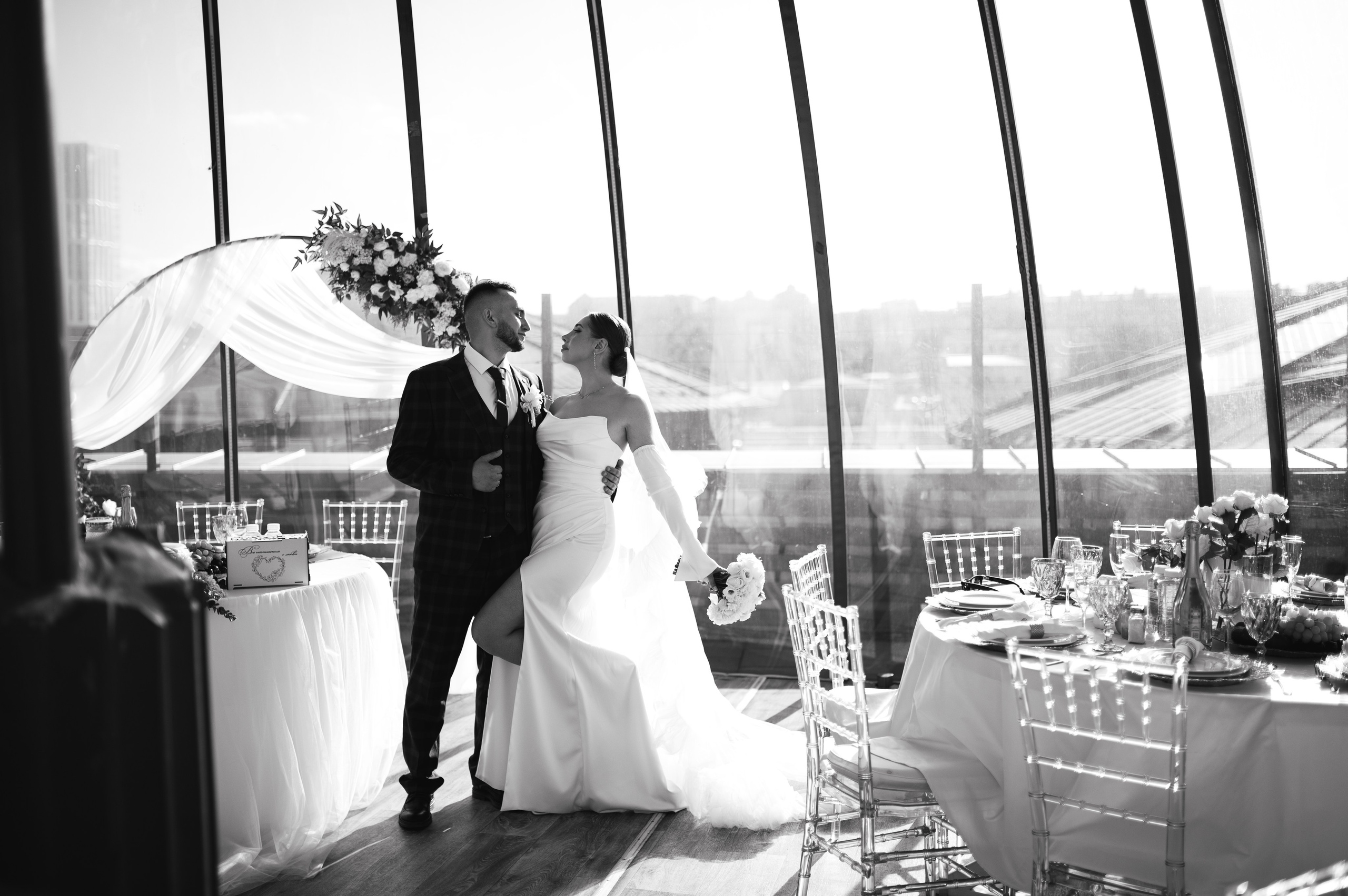 Свадебная фотосессия Сергея и Юлии, Москва. Свадебный и индивидуальный фотограф Никита Роут | Москва