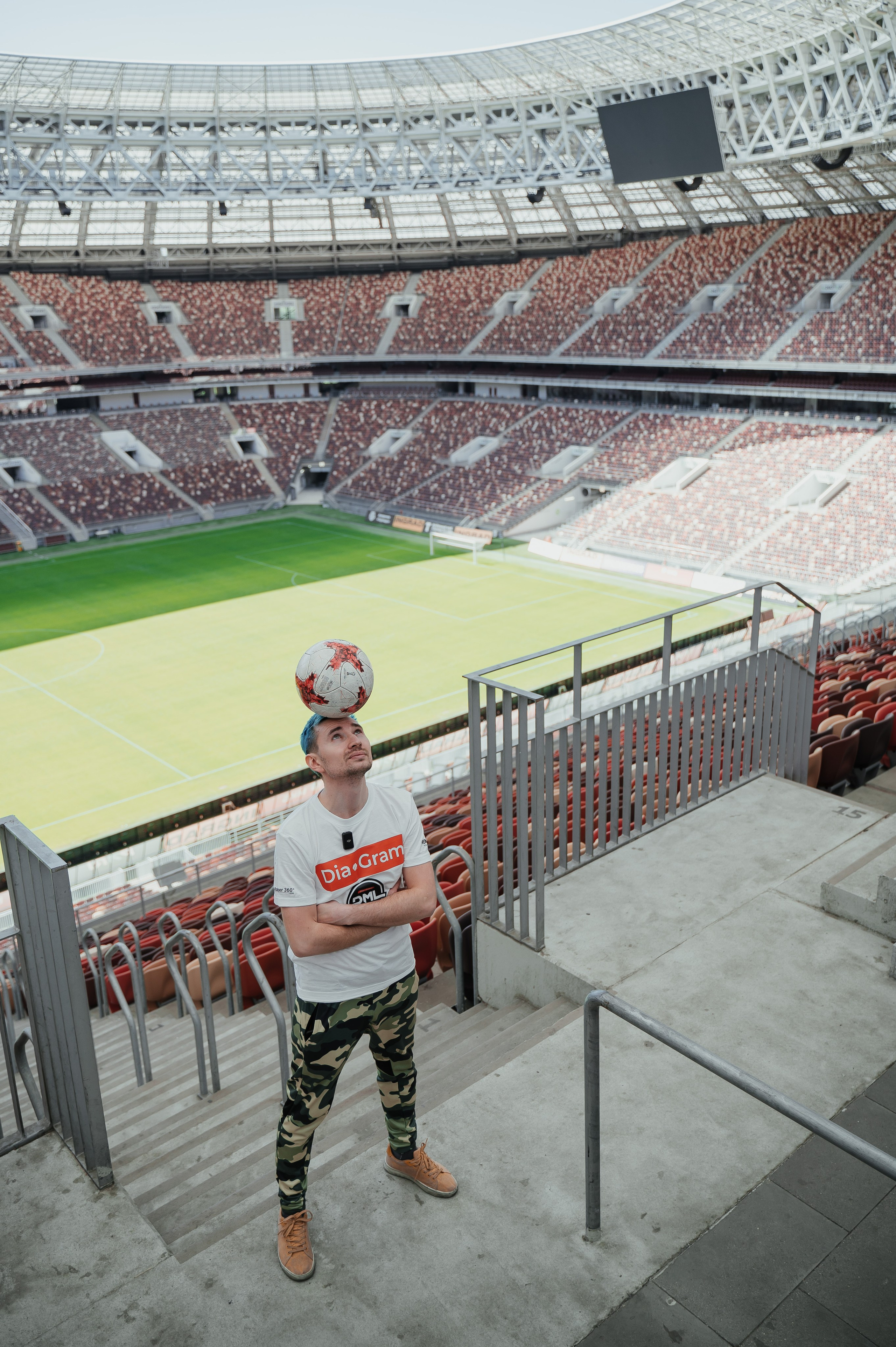 Шоу детской футбольной медийной лиги. Фотограф Вадим Лакомкин