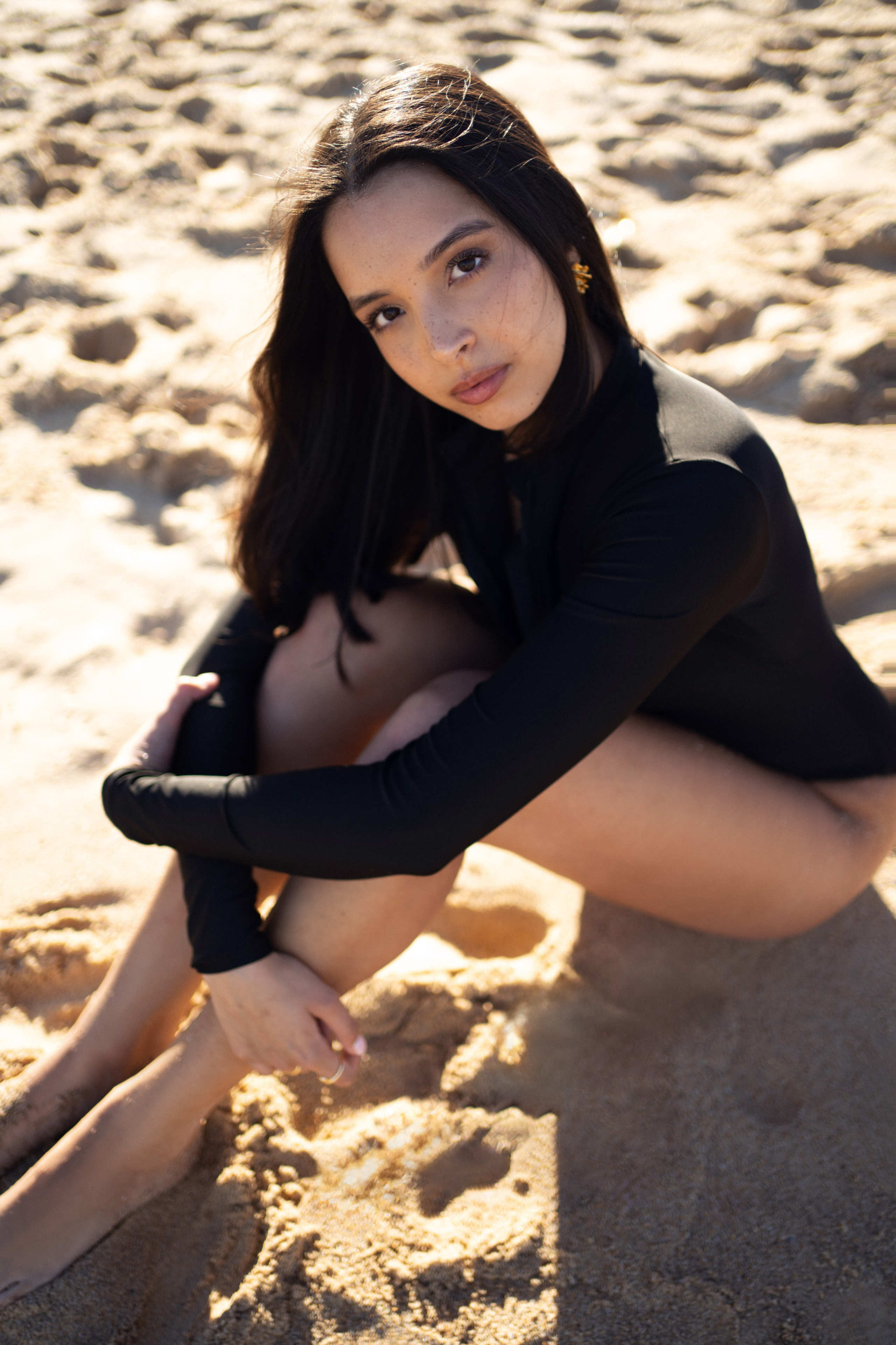 Uma for a model portfolio. Ekaterina-samoylova.com