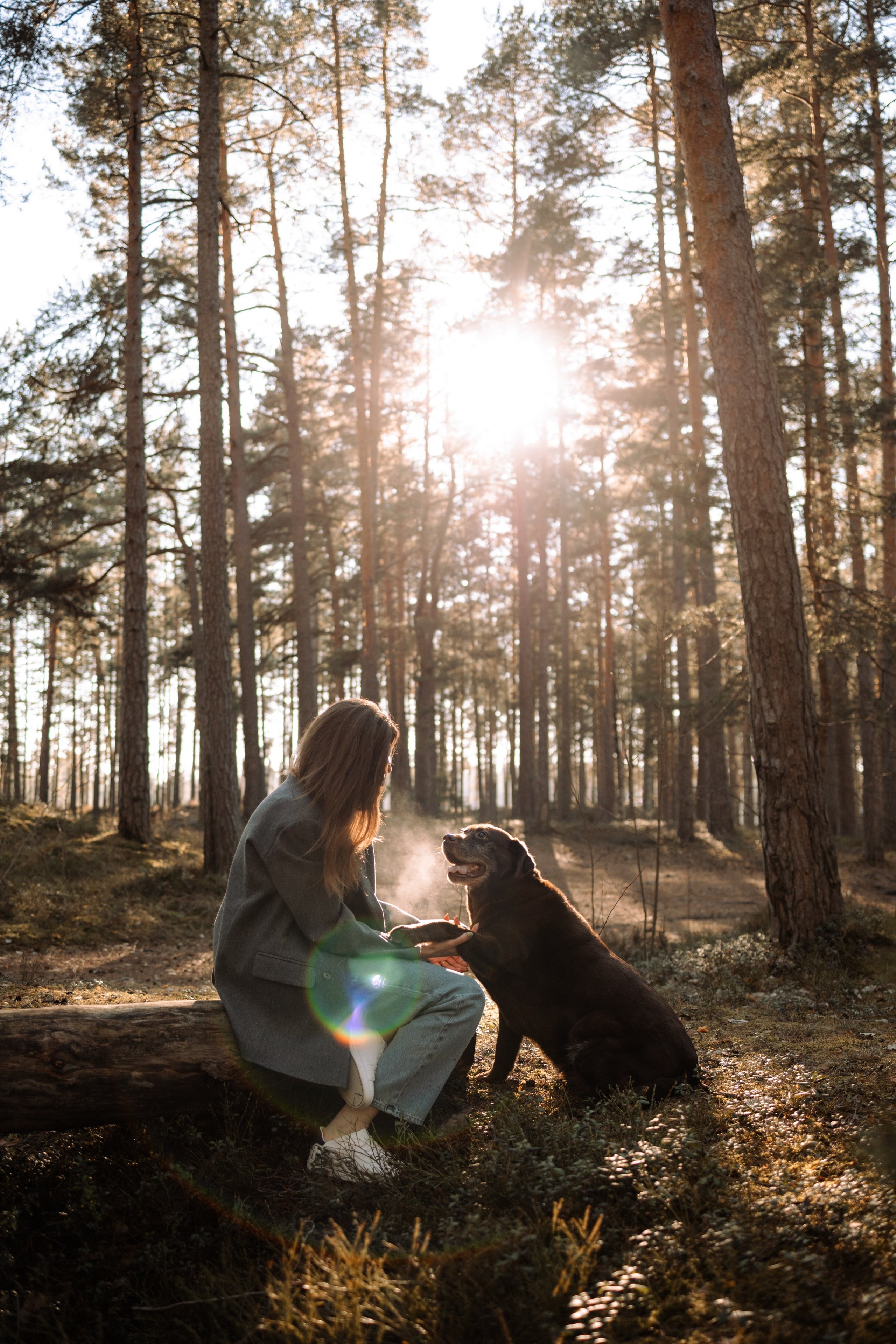 Оля и Питоня. Фотограф — Анималист | Санкт-Петербург