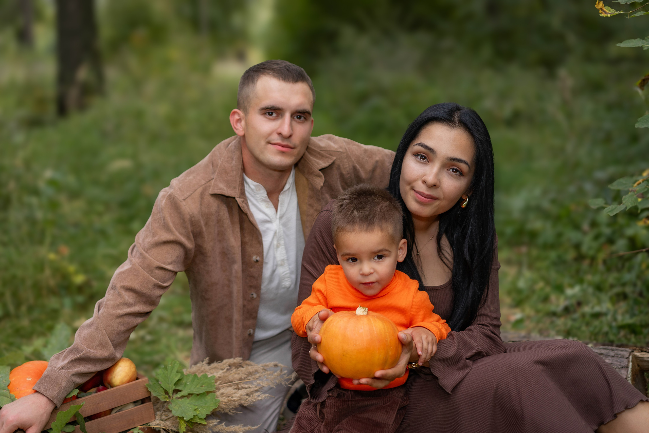 Осенняя семейная