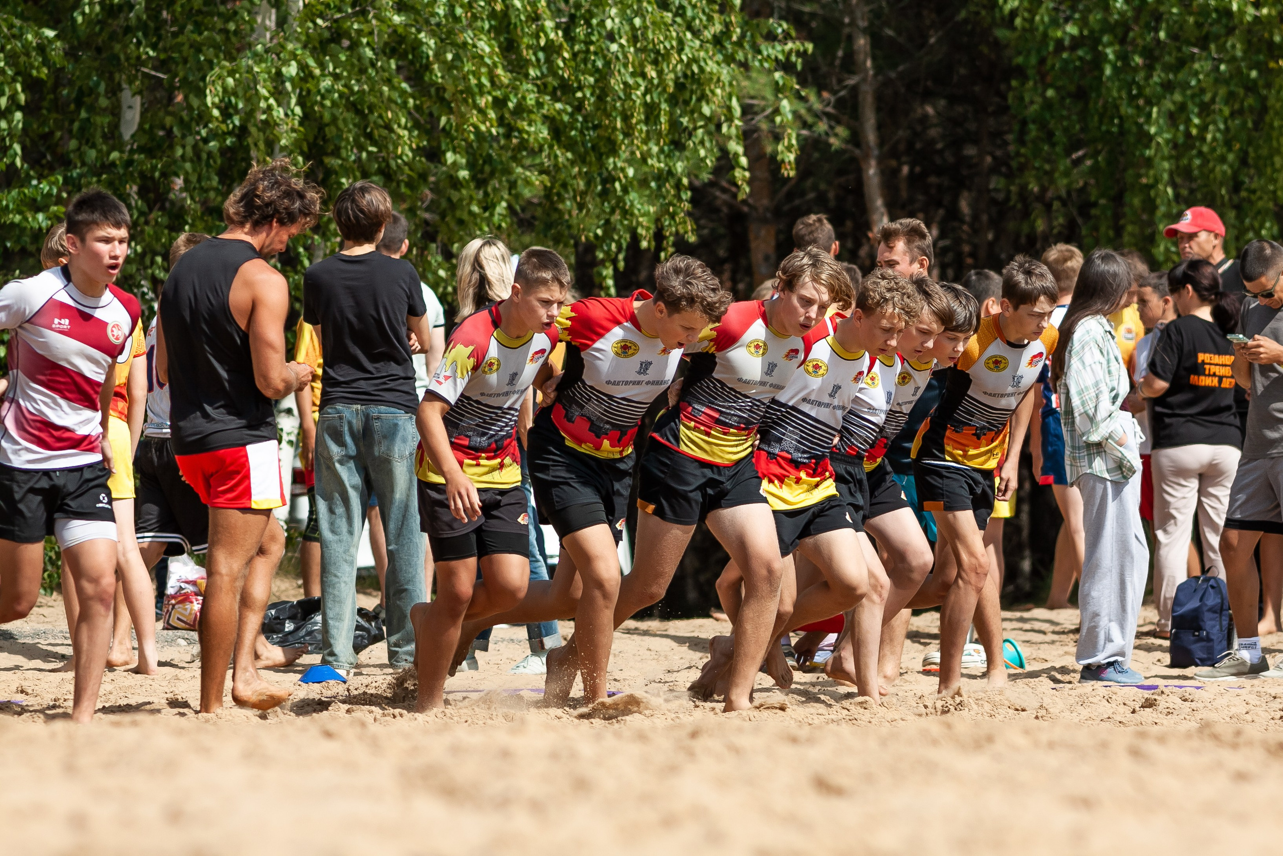 «Кубок «Молота» по пляжному Регби. Фотография