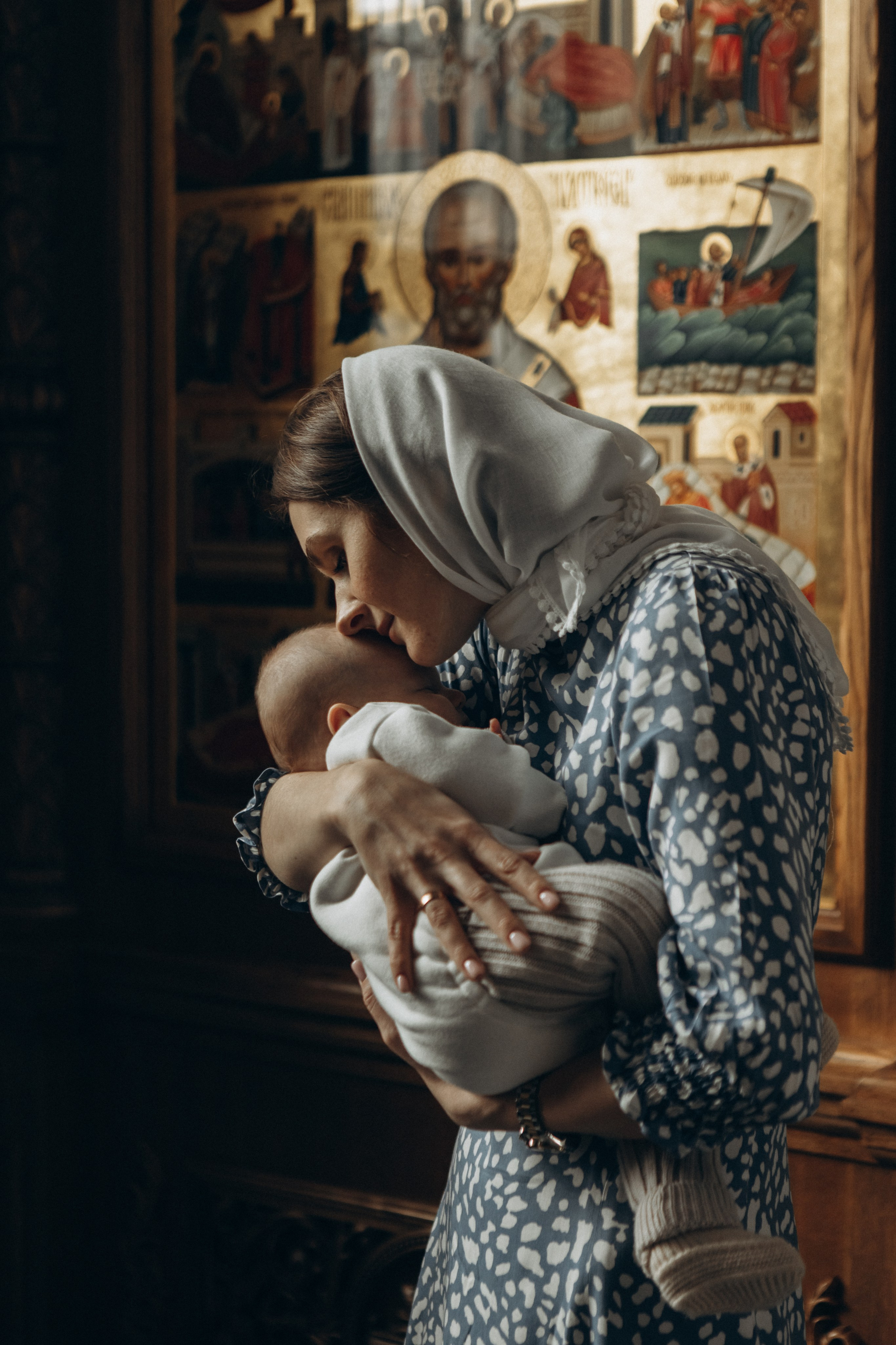 Крещение Дмитрия. Семейный фотограф в Краснодаре Виктория Кокоулина