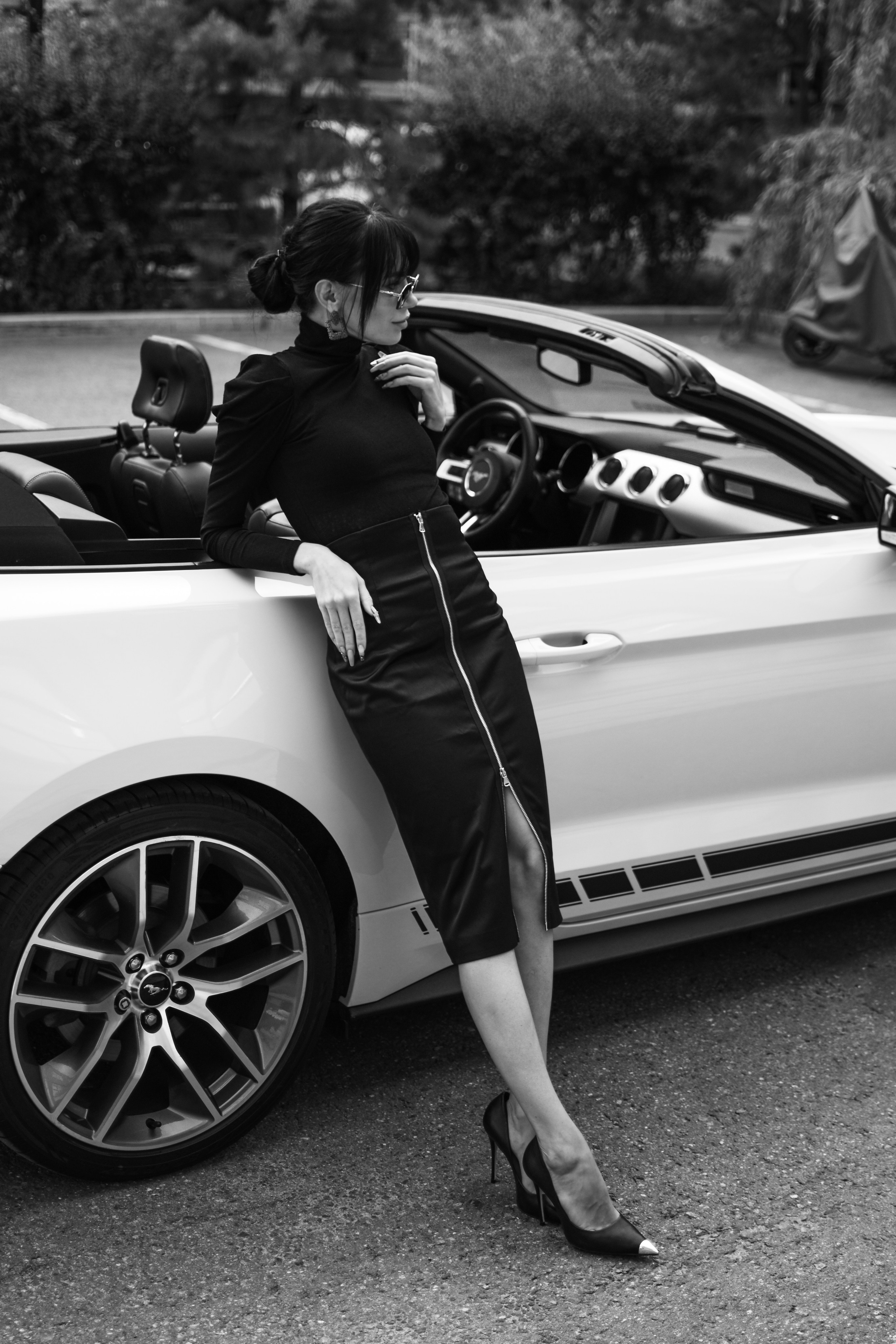 Арма Парк и жёлтый Mustang. Фотограф Лобанов Антон, г. Москва