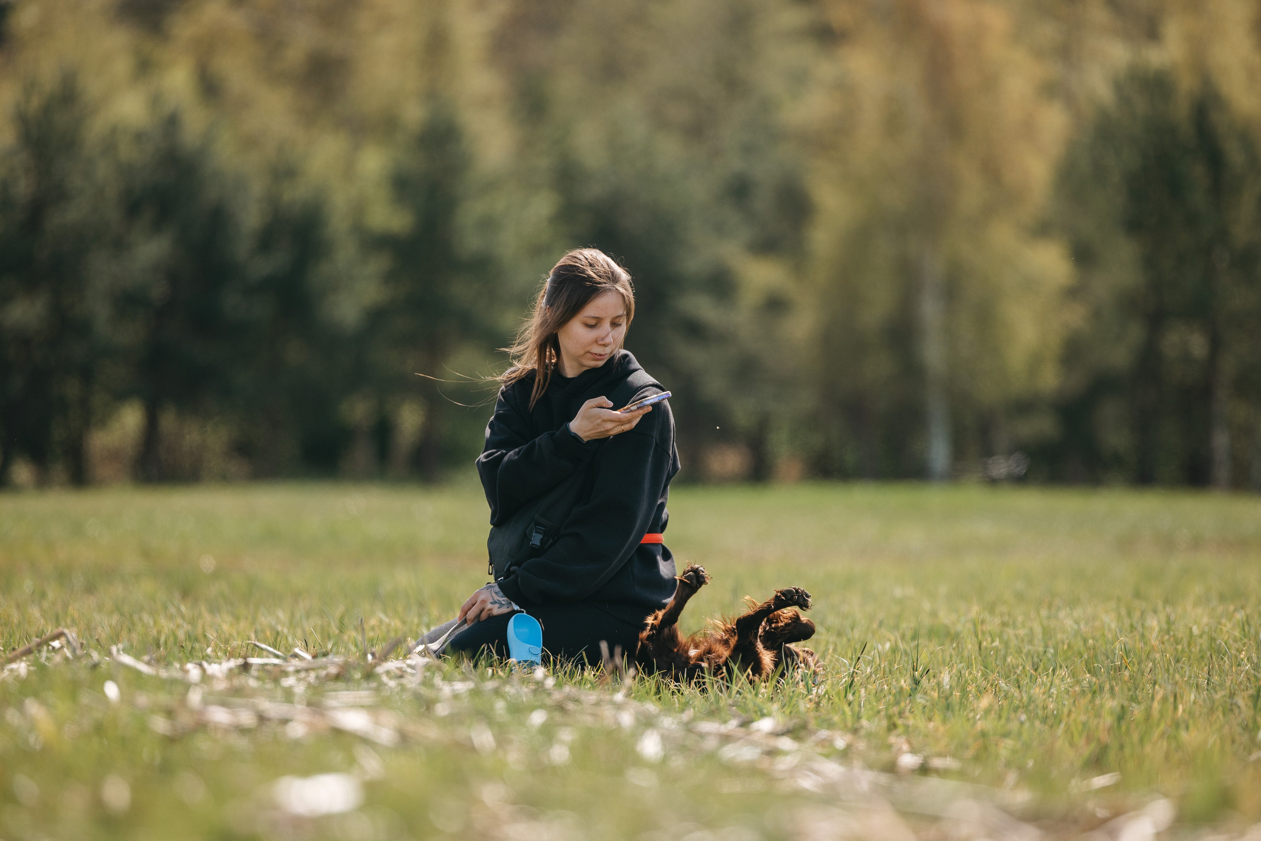 Спанимания. Фотограф анималист Осипчикова Мария