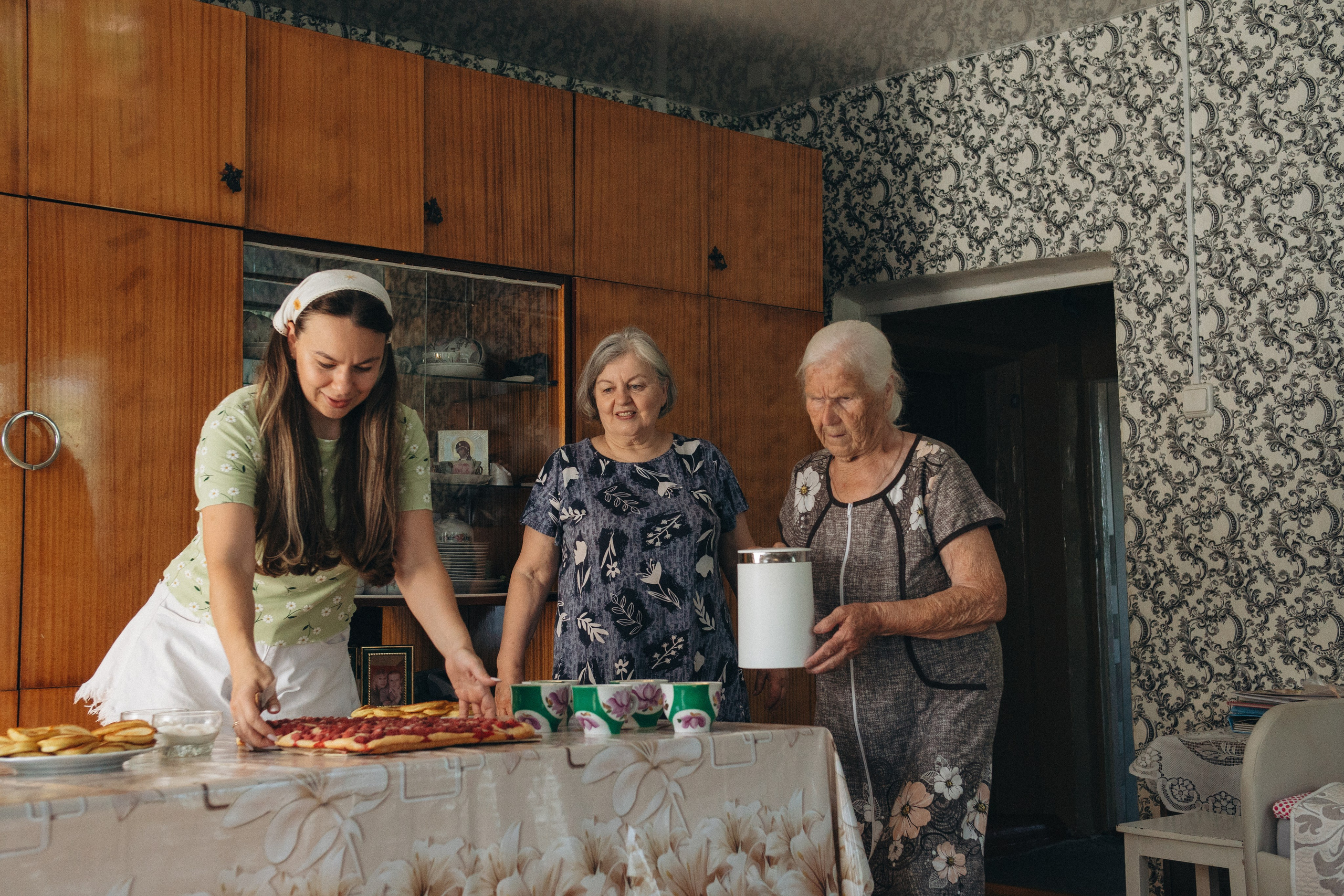 «Большая семья» в гостях у бабушки. Alenasokolowa.ru