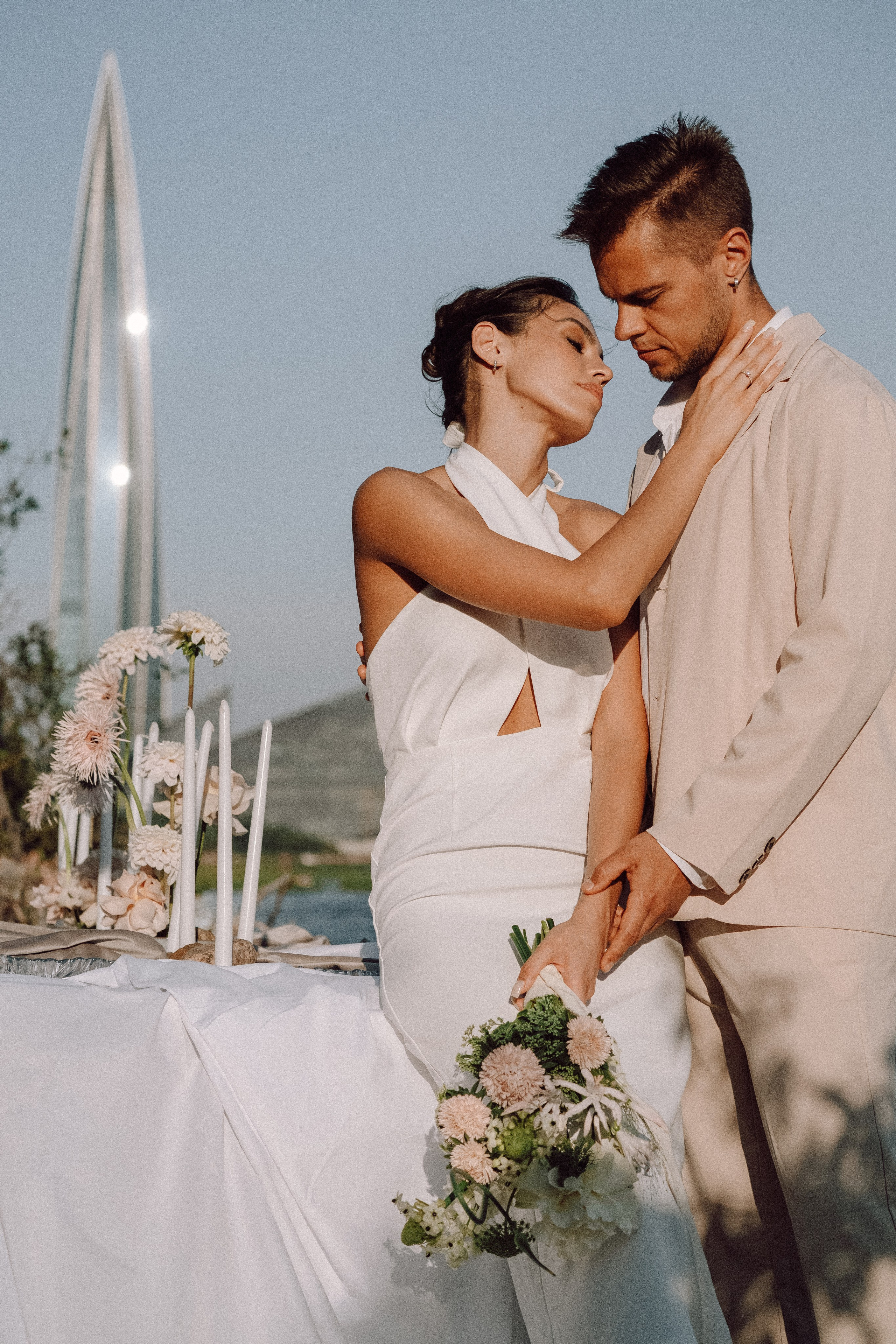 СВАДЕБНАЯ ФОТОСЕССИЯ ВЫЕЗДНОЙ ЦЕРЕМОНИИ (ФИНСКИЙ ЗАЛИВ). Профессиональный фотограф, Санкт-Петербург — Виктория Богомолова