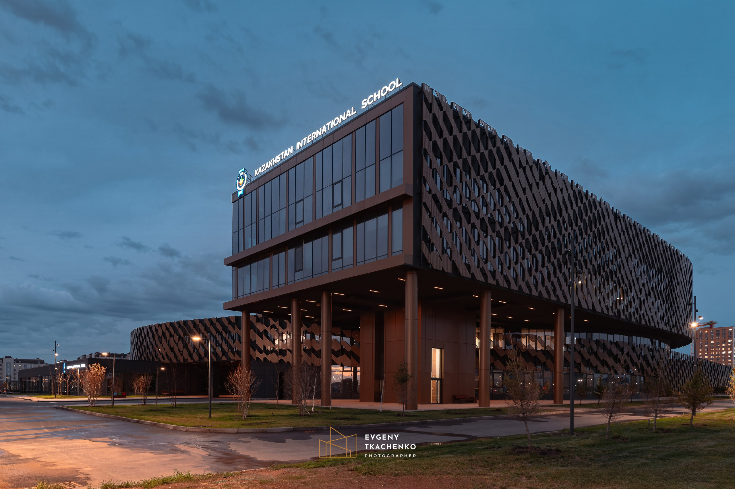 Kazakhstan International School в г. Астана. Архитектурный и интерьерный фотограф в Казахстане